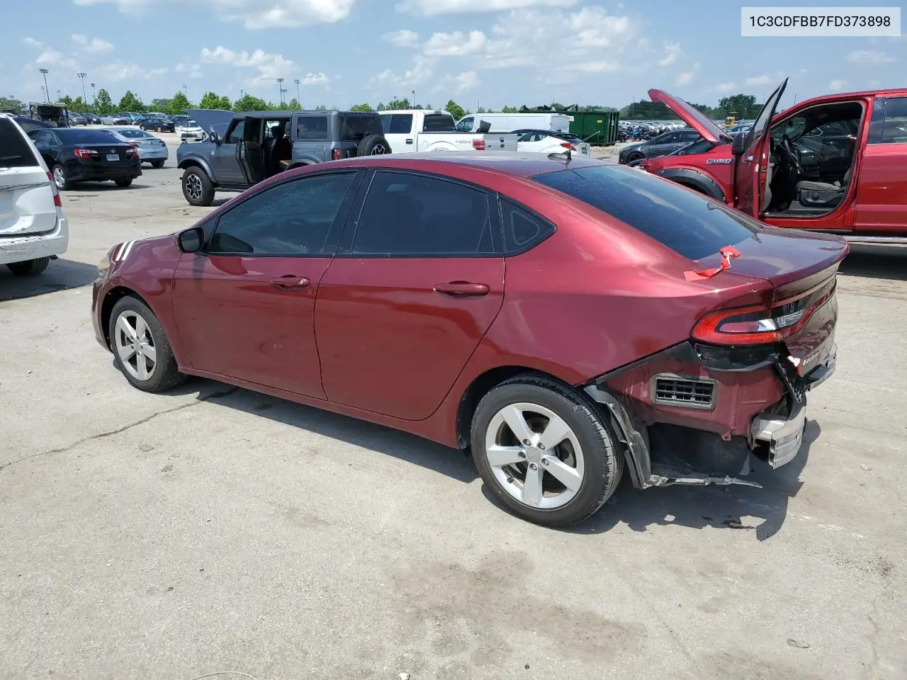 2015 Dodge Dart Sxt VIN: 1C3CDFBB7FD373898 Lot: 53122465