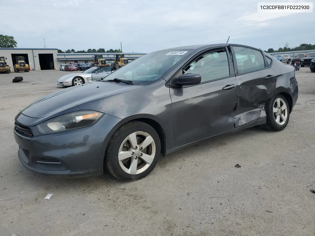 2015 Dodge Dart Sxt VIN: 1C3CDFBB1FD222930 Lot: 56003745