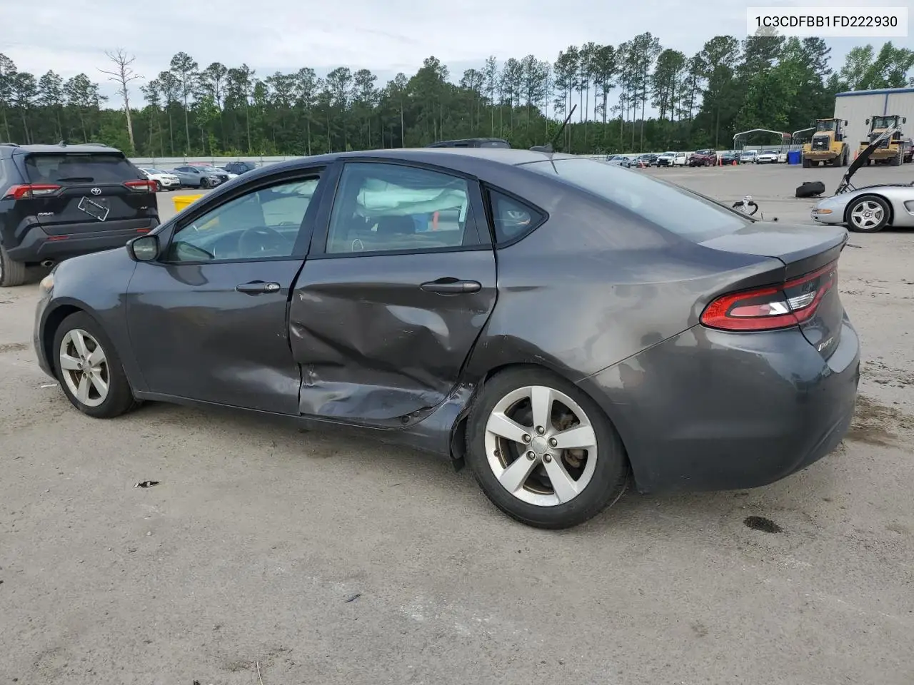 2015 Dodge Dart Sxt VIN: 1C3CDFBB1FD222930 Lot: 56003745