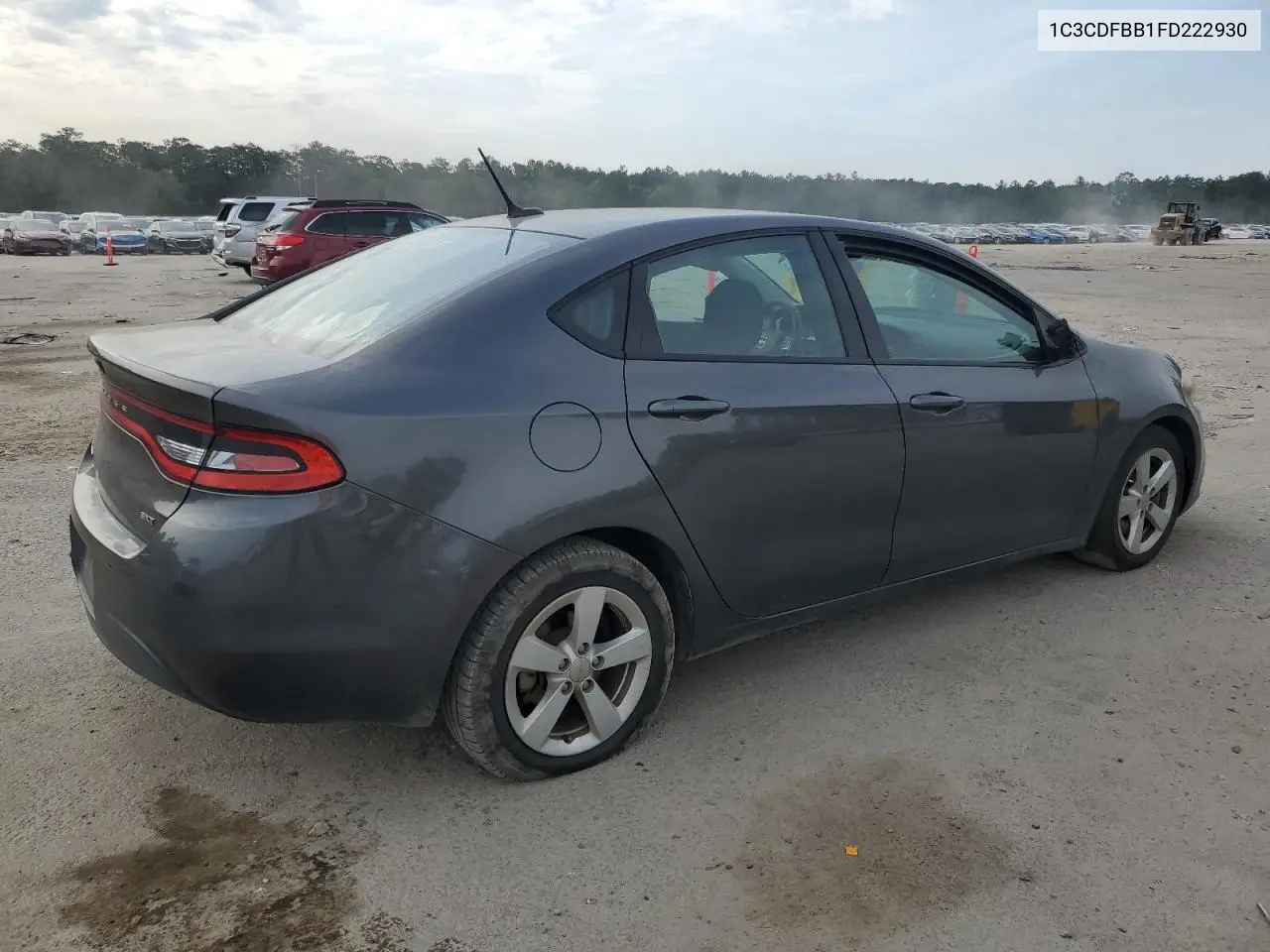 2015 Dodge Dart Sxt VIN: 1C3CDFBB1FD222930 Lot: 56003745