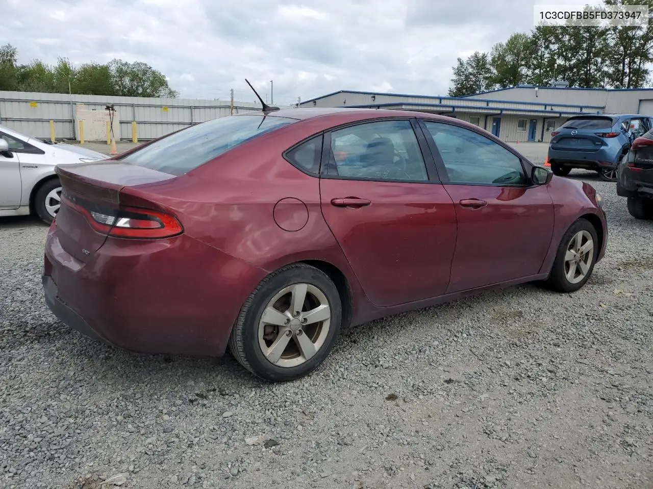 2015 Dodge Dart Sxt VIN: 1C3CDFBB5FD373947 Lot: 56401045