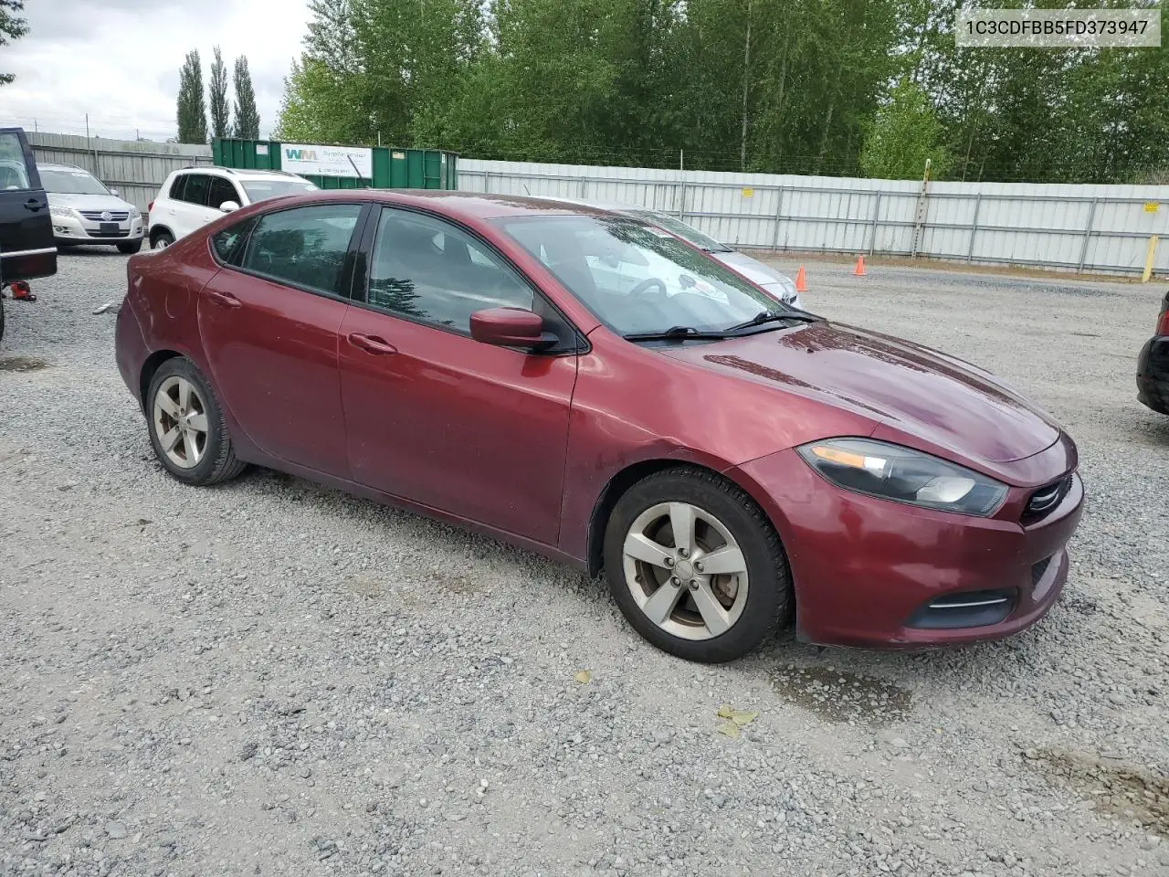2015 Dodge Dart Sxt VIN: 1C3CDFBB5FD373947 Lot: 56401045