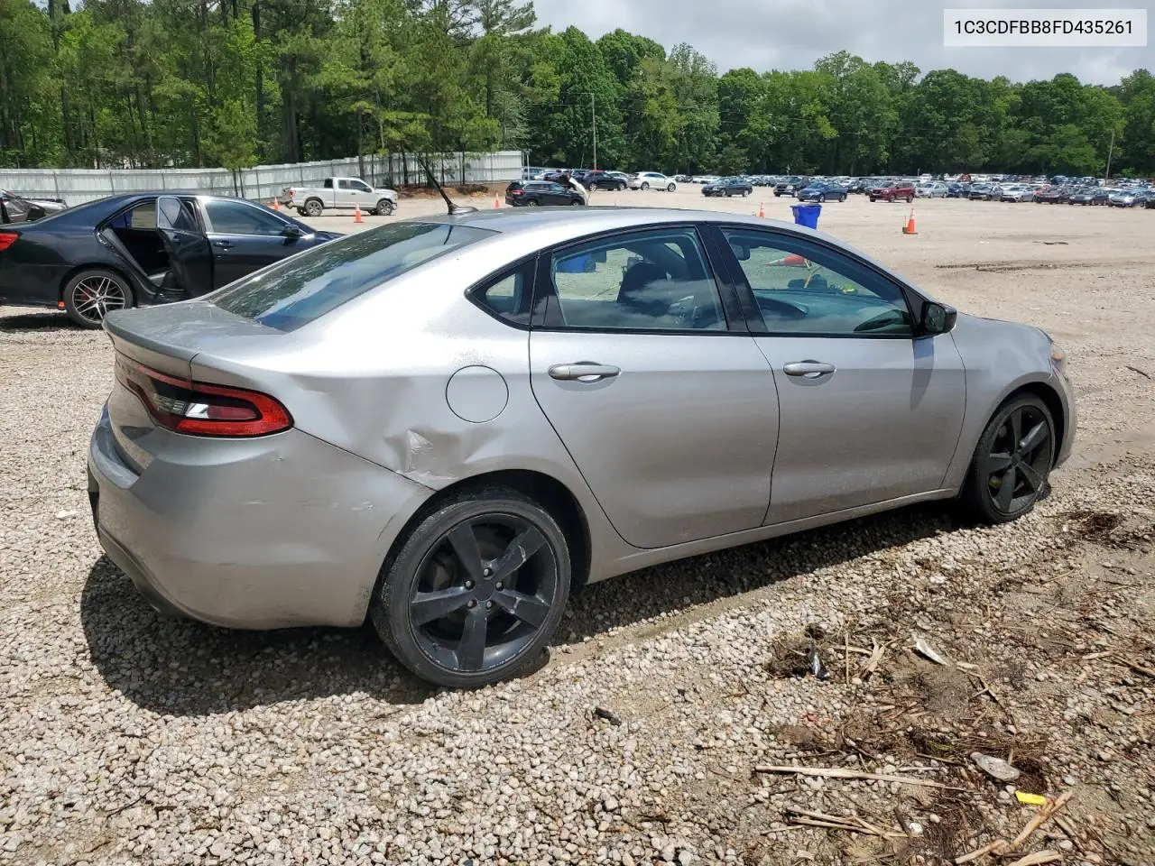 2015 Dodge Dart Sxt VIN: 1C3CDFBB8FD435261 Lot: 56560945