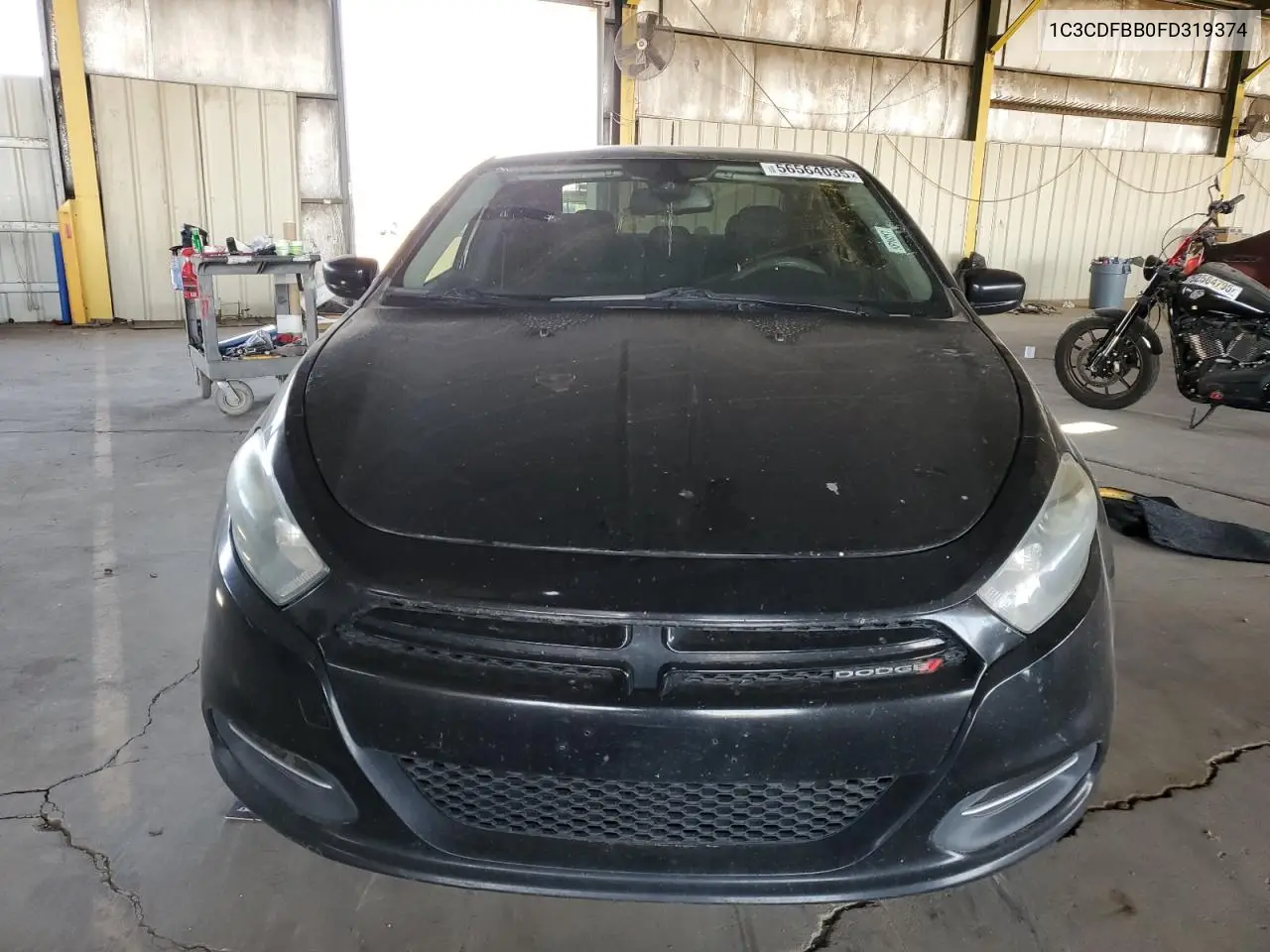 2015 Dodge Dart Sxt VIN: 1C3CDFBB0FD319374 Lot: 56564035