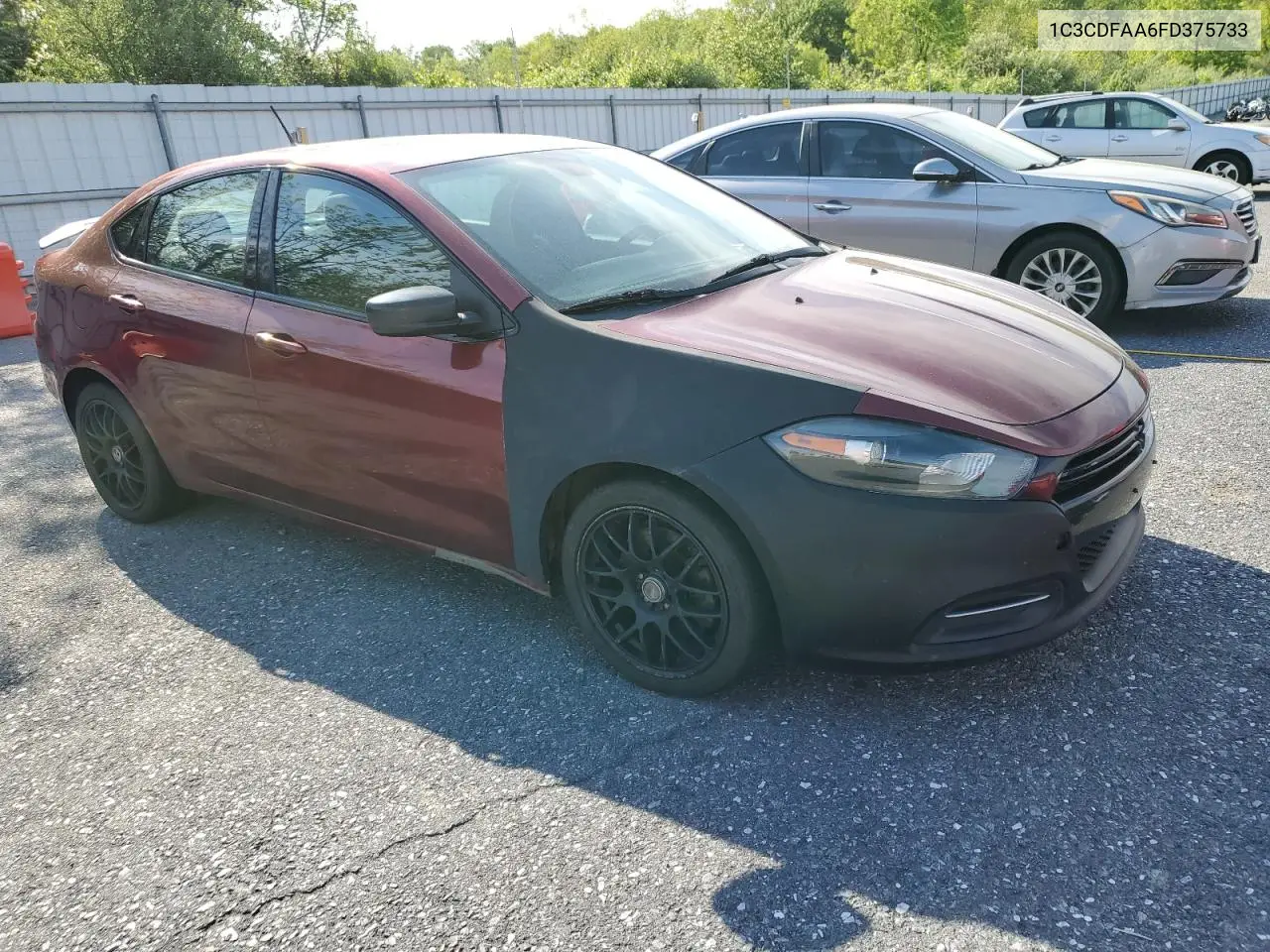 2015 Dodge Dart Se VIN: 1C3CDFAA6FD375733 Lot: 56643815