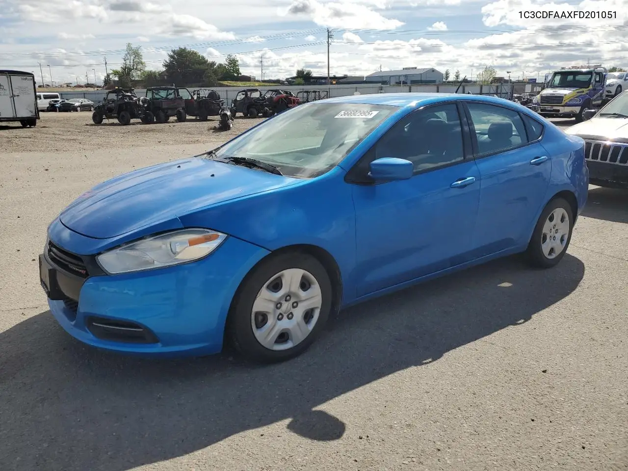 2015 Dodge Dart Se VIN: 1C3CDFAAXFD201051 Lot: 56692995