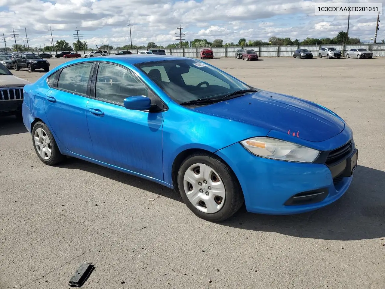 2015 Dodge Dart Se VIN: 1C3CDFAAXFD201051 Lot: 56692995