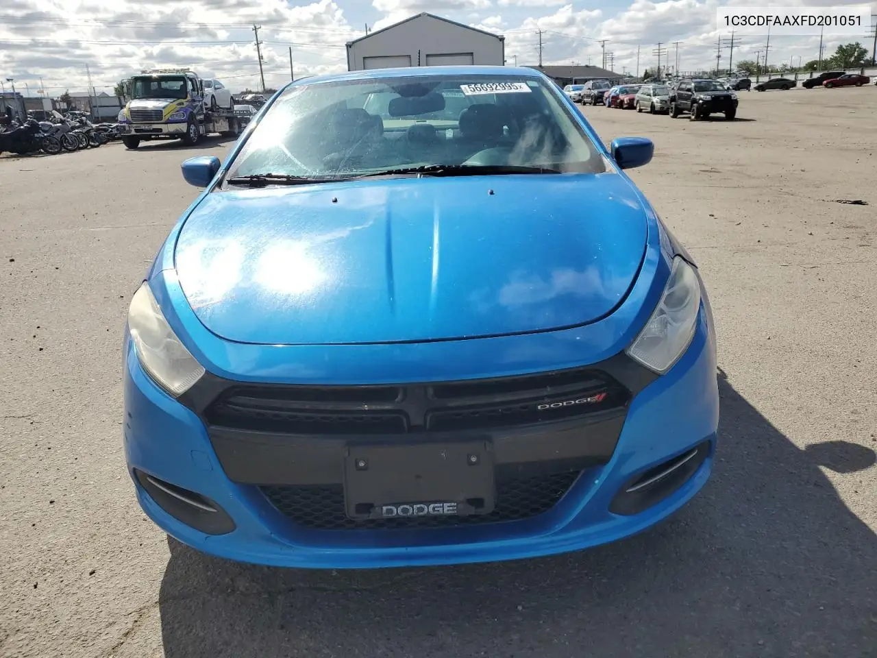 2015 Dodge Dart Se VIN: 1C3CDFAAXFD201051 Lot: 56692995