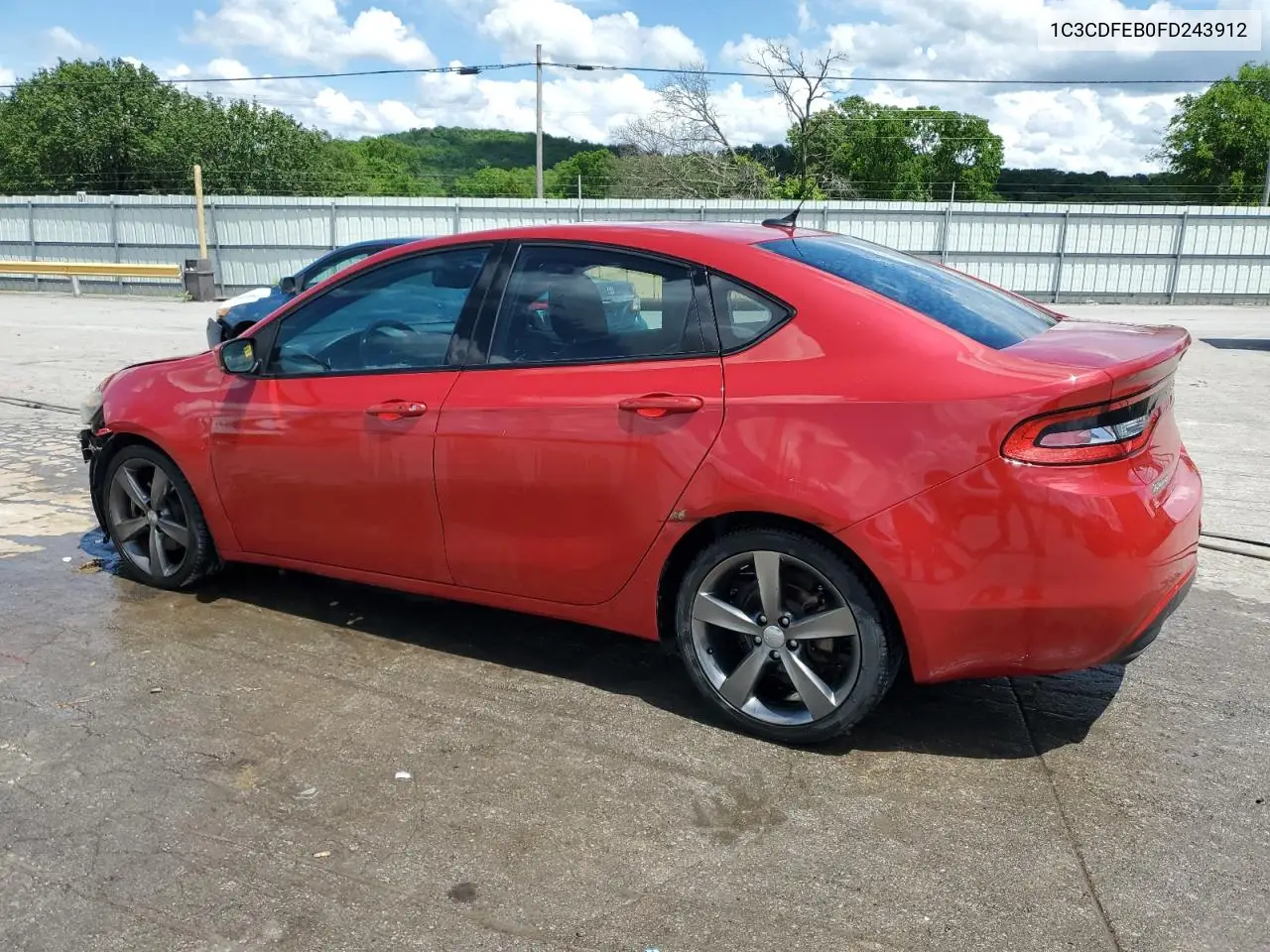 2015 Dodge Dart Gt VIN: 1C3CDFEB0FD243912 Lot: 56698275