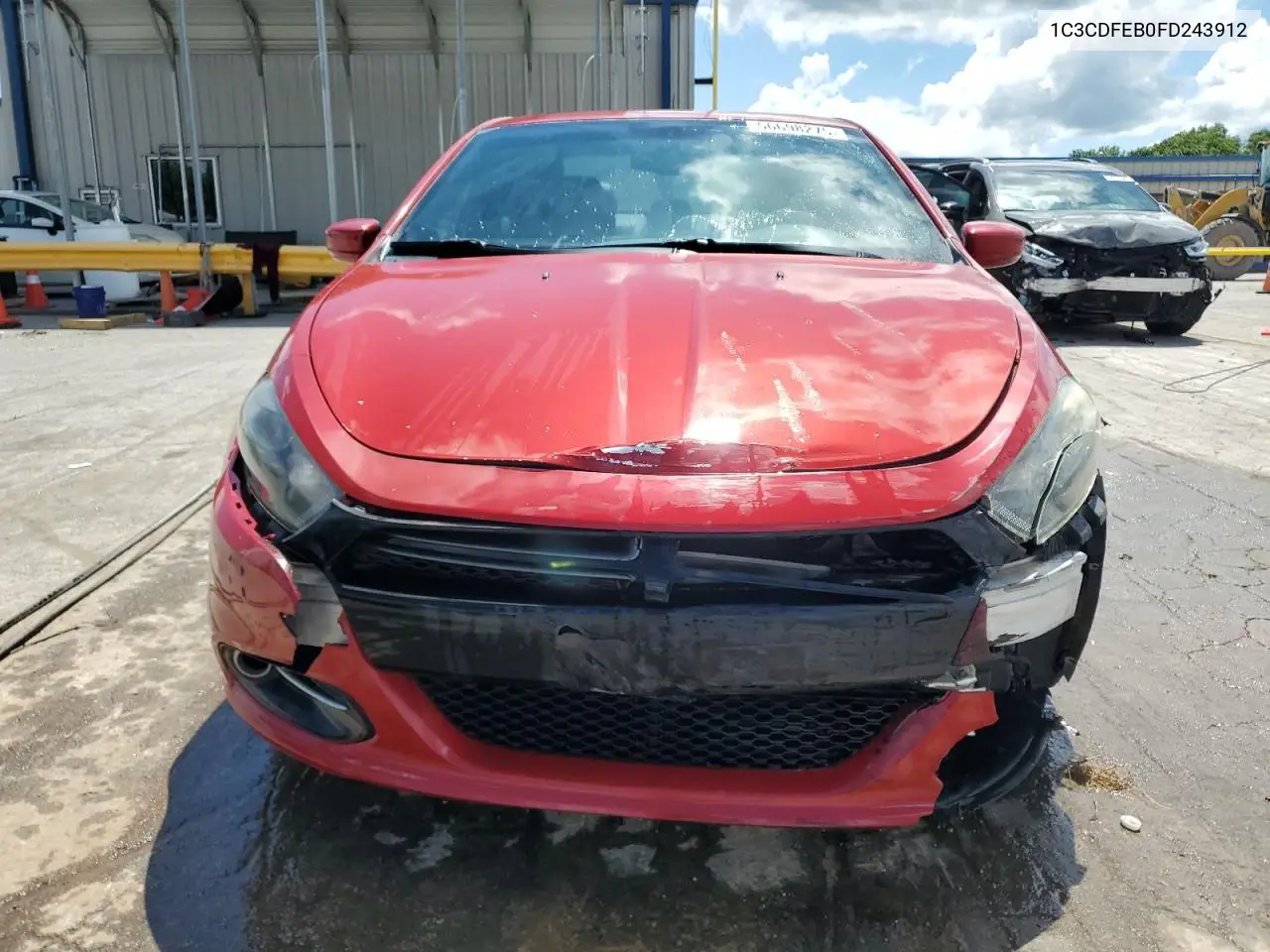 2015 Dodge Dart Gt VIN: 1C3CDFEB0FD243912 Lot: 56698275