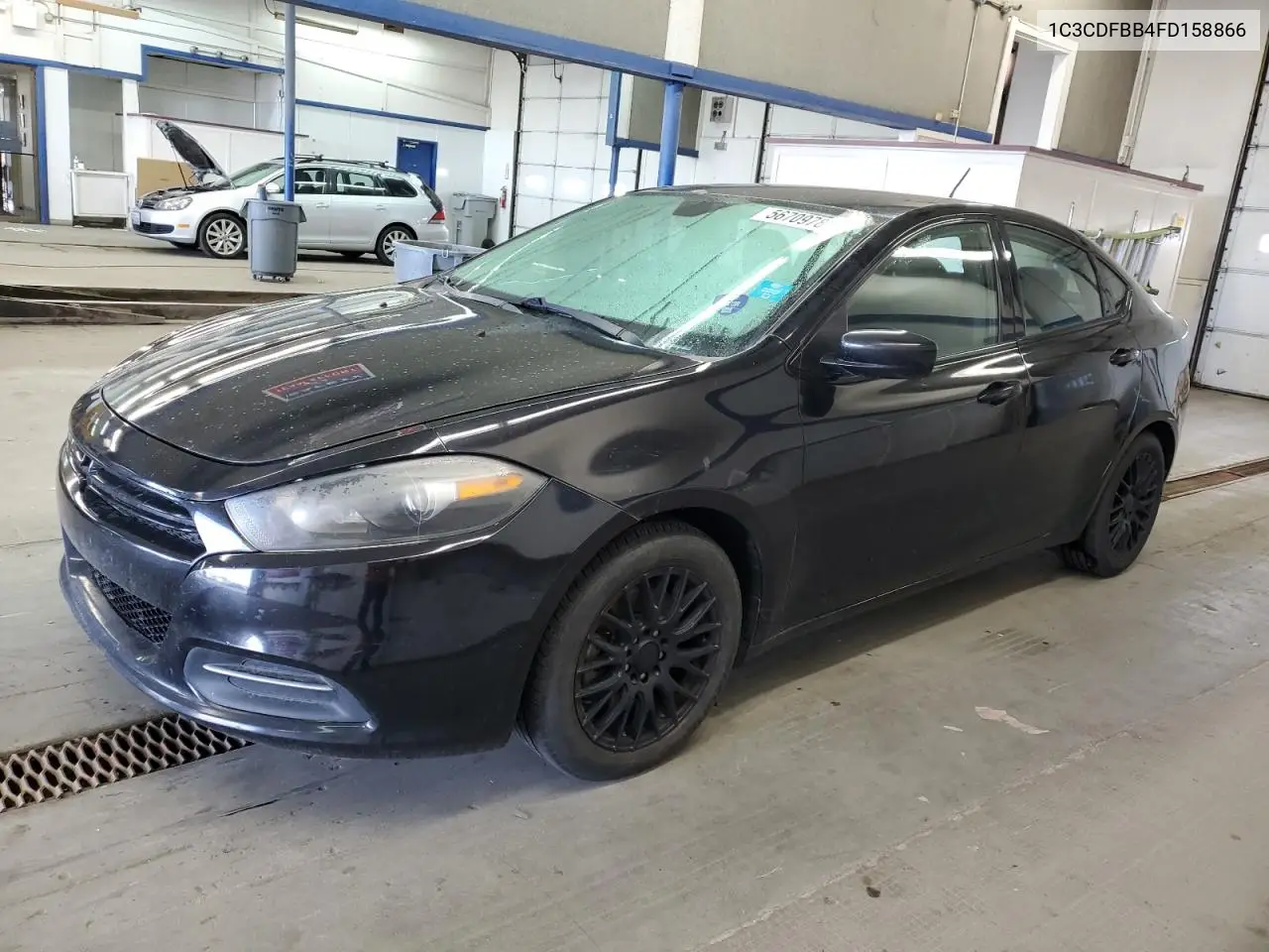2015 Dodge Dart Sxt VIN: 1C3CDFBB4FD158866 Lot: 56709785