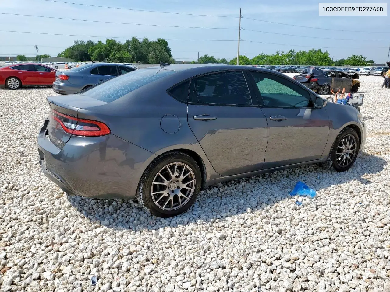 2015 Dodge Dart Gt VIN: 1C3CDFEB9FD277668 Lot: 56960145