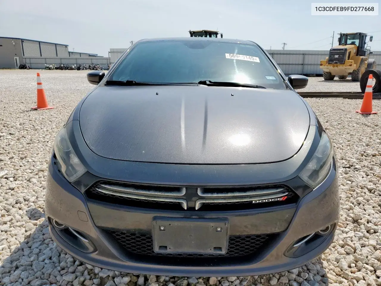 2015 Dodge Dart Gt VIN: 1C3CDFEB9FD277668 Lot: 56960145