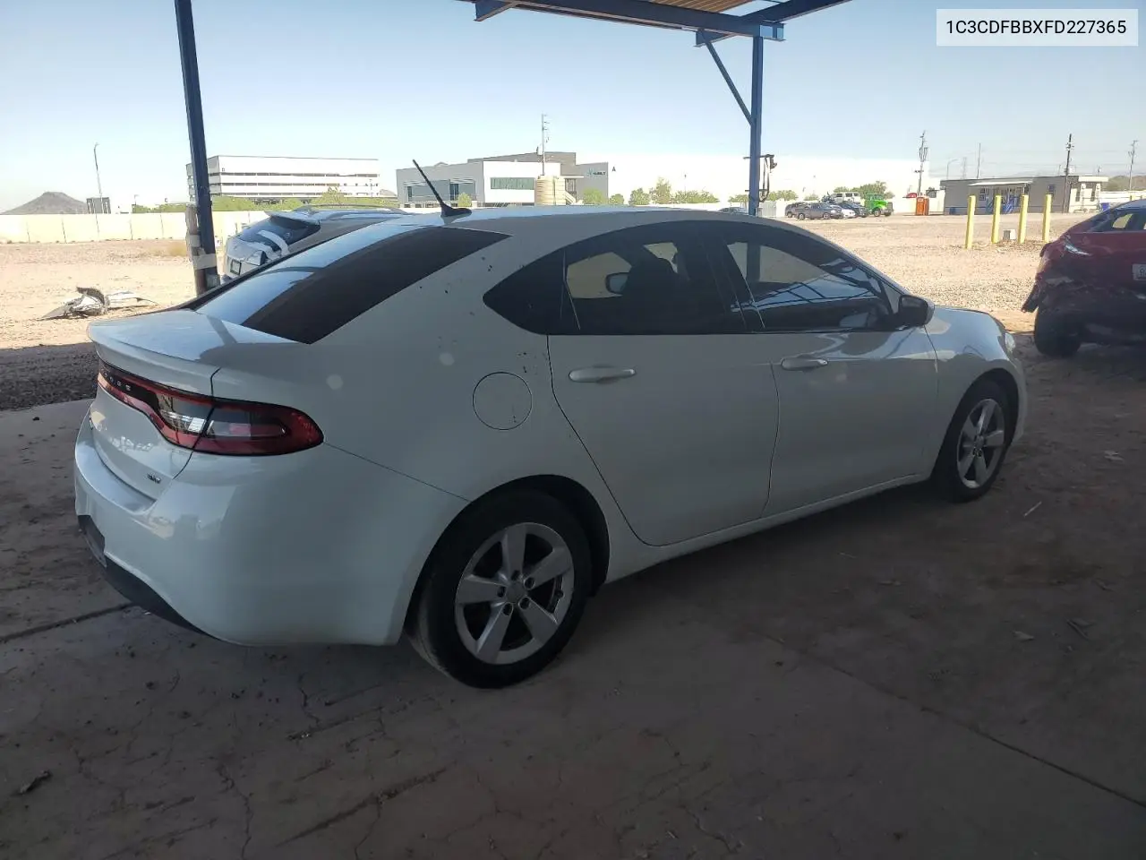 2015 Dodge Dart Sxt VIN: 1C3CDFBBXFD227365 Lot: 61976615