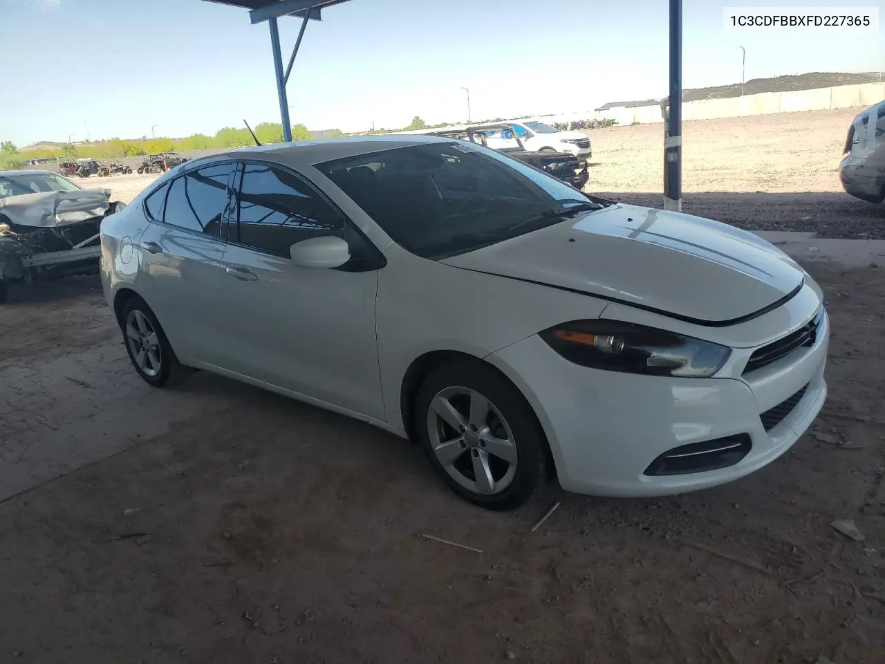 2015 Dodge Dart Sxt VIN: 1C3CDFBBXFD227365 Lot: 61976615