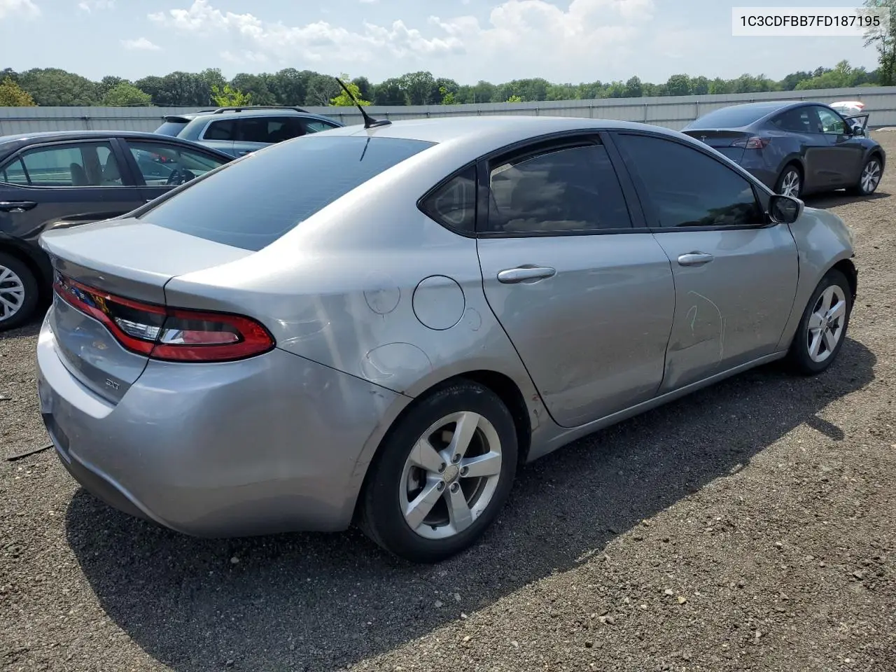 2015 Dodge Dart Sxt VIN: 1C3CDFBB7FD187195 Lot: 62143815