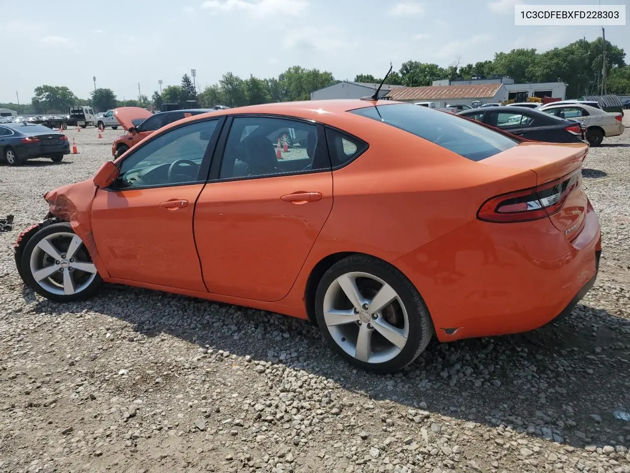 2015 Dodge Dart Gt VIN: 1C3CDFEBXFD228303 Lot: 62375815