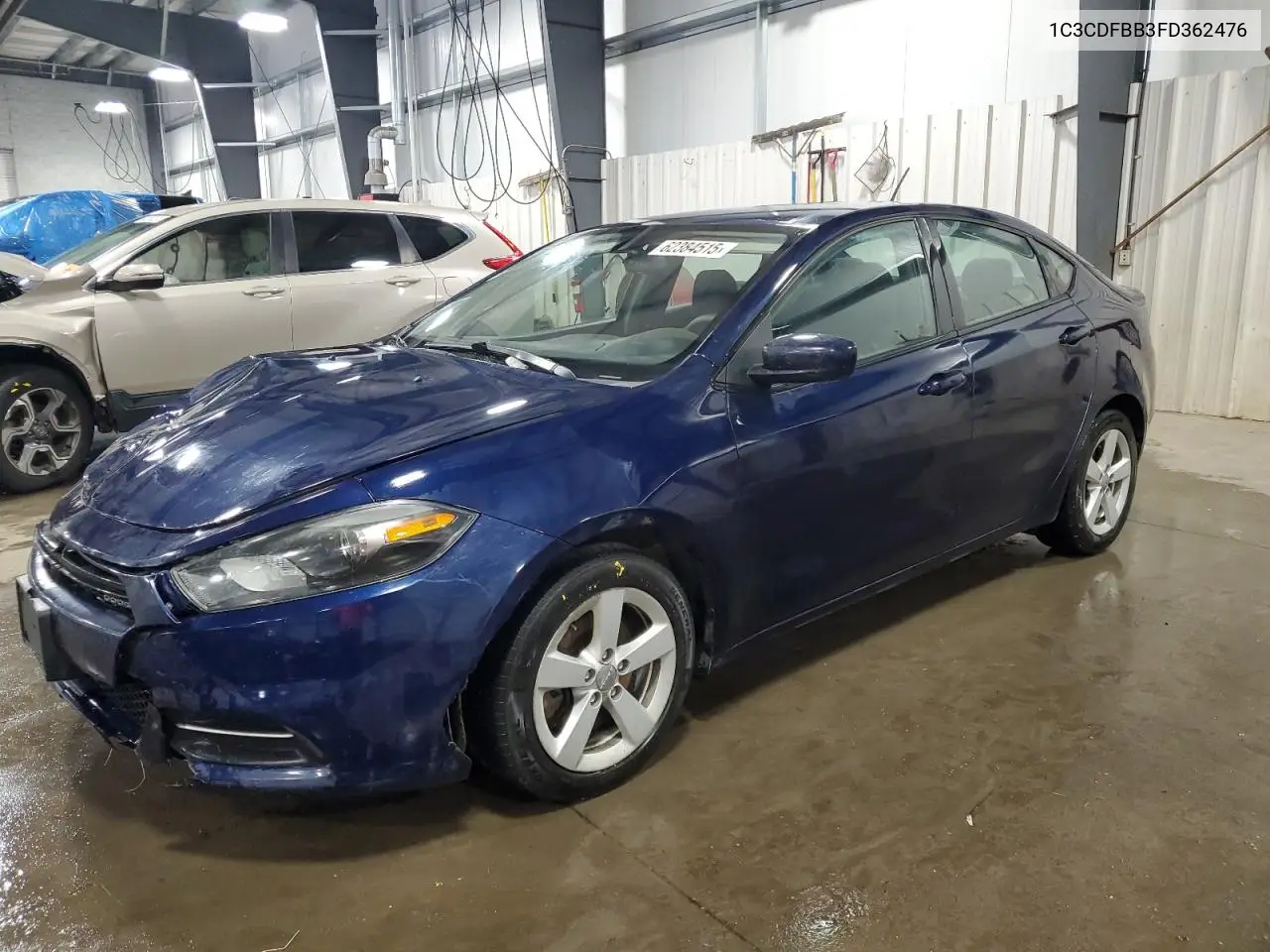 2015 Dodge Dart Sxt VIN: 1C3CDFBB3FD362476 Lot: 62384515