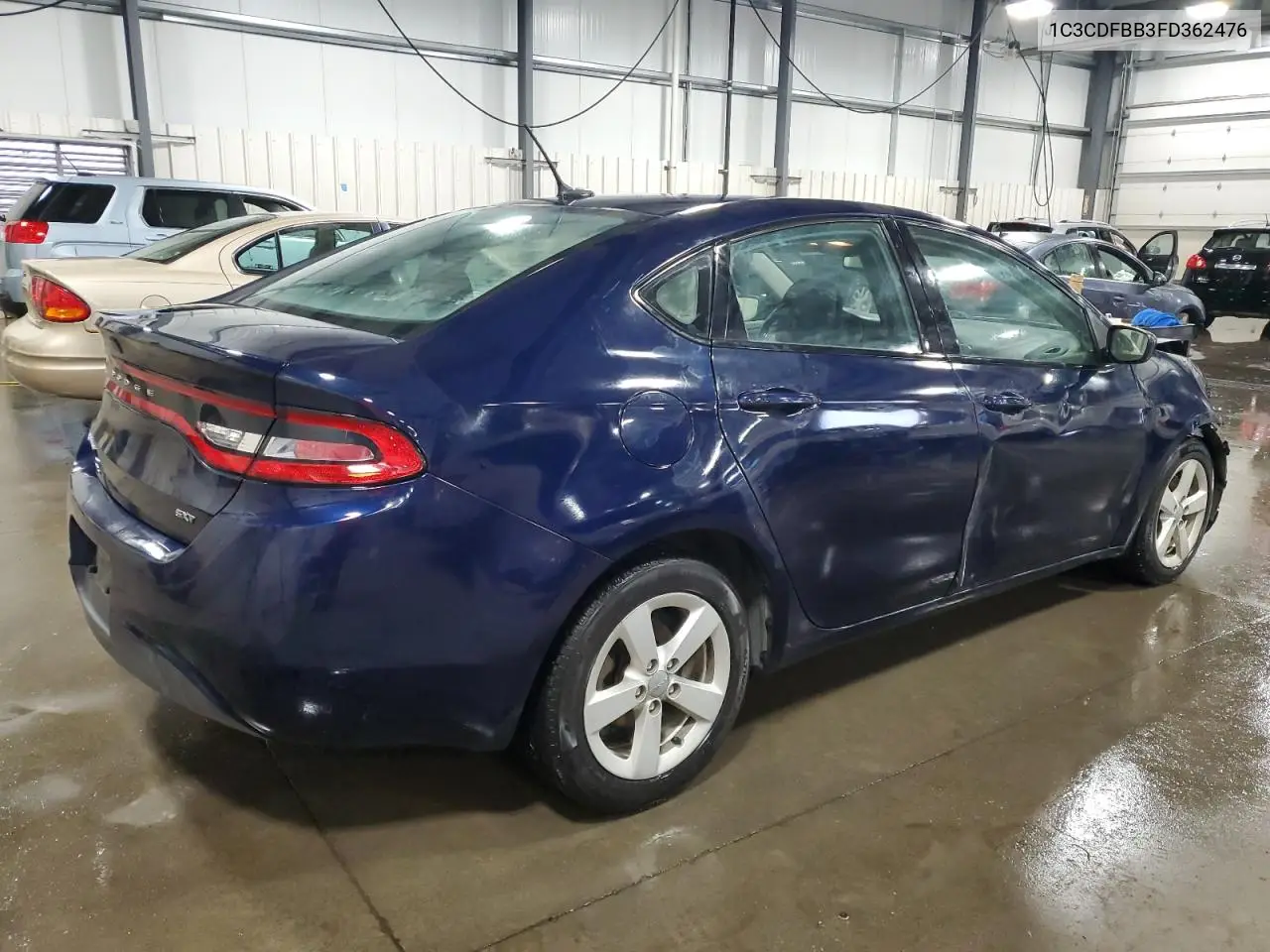 2015 Dodge Dart Sxt VIN: 1C3CDFBB3FD362476 Lot: 62384515