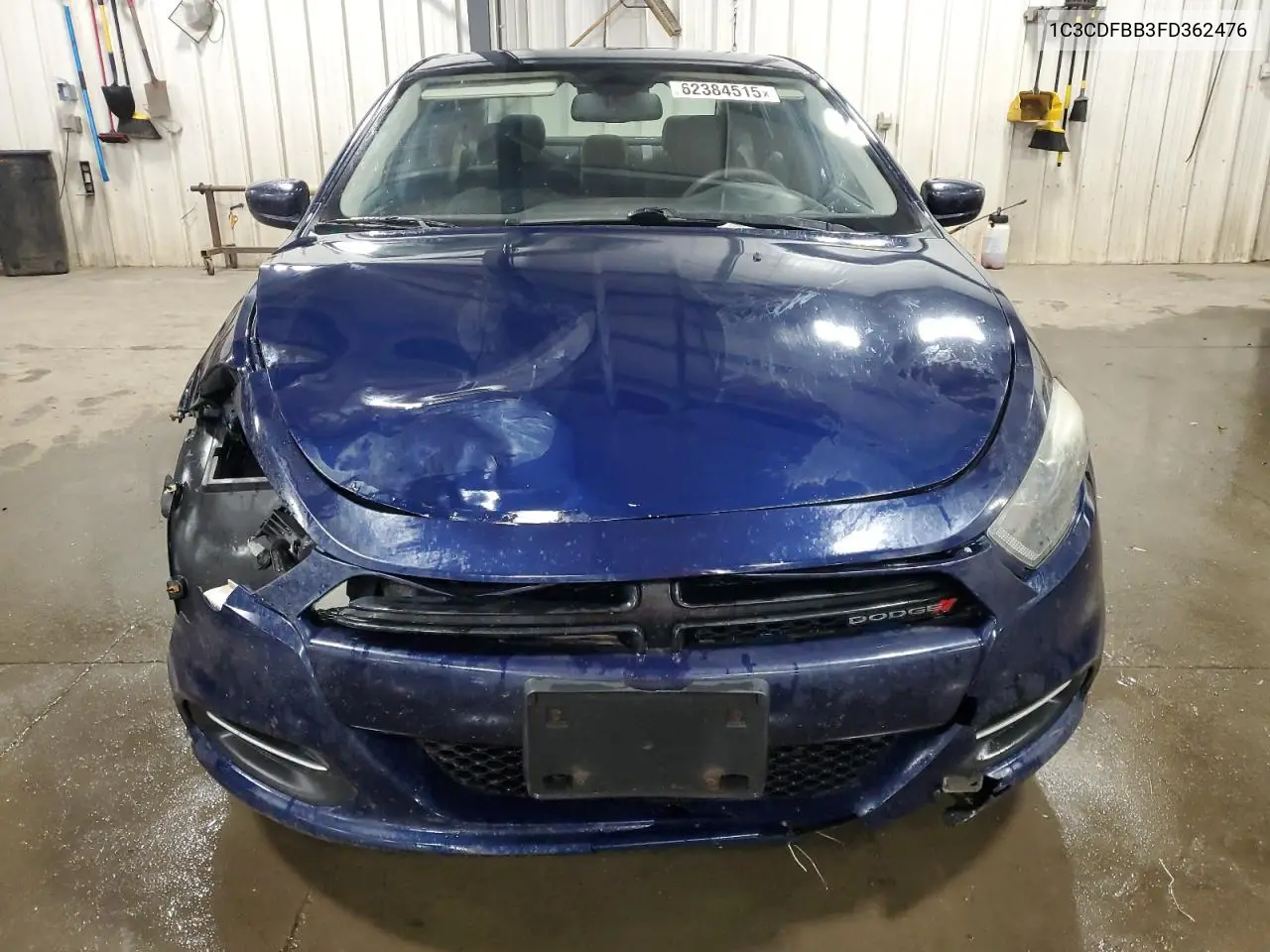 2015 Dodge Dart Sxt VIN: 1C3CDFBB3FD362476 Lot: 62384515