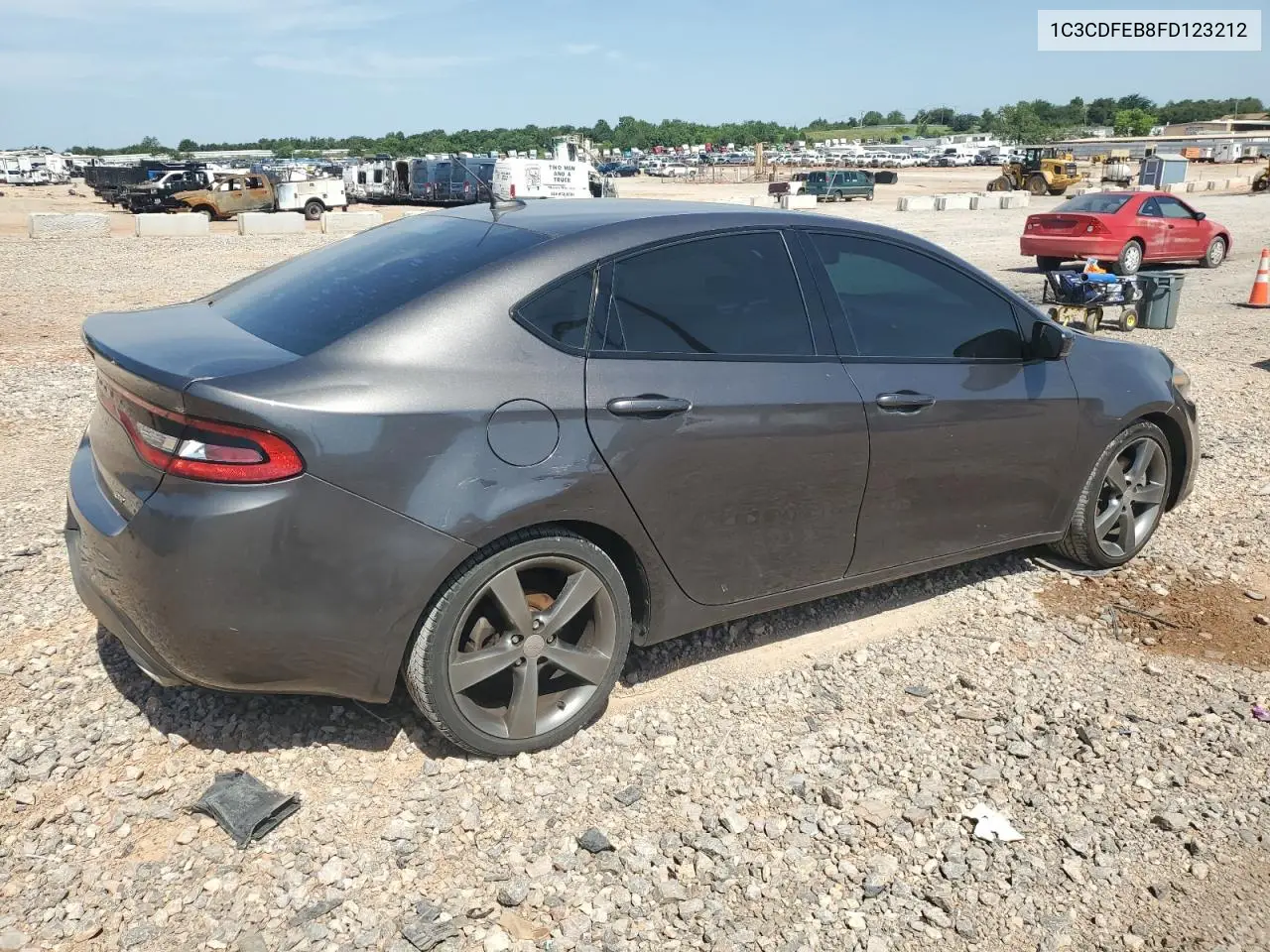 2015 Dodge Dart Gt VIN: 1C3CDFEB8FD123212 Lot: 62471365