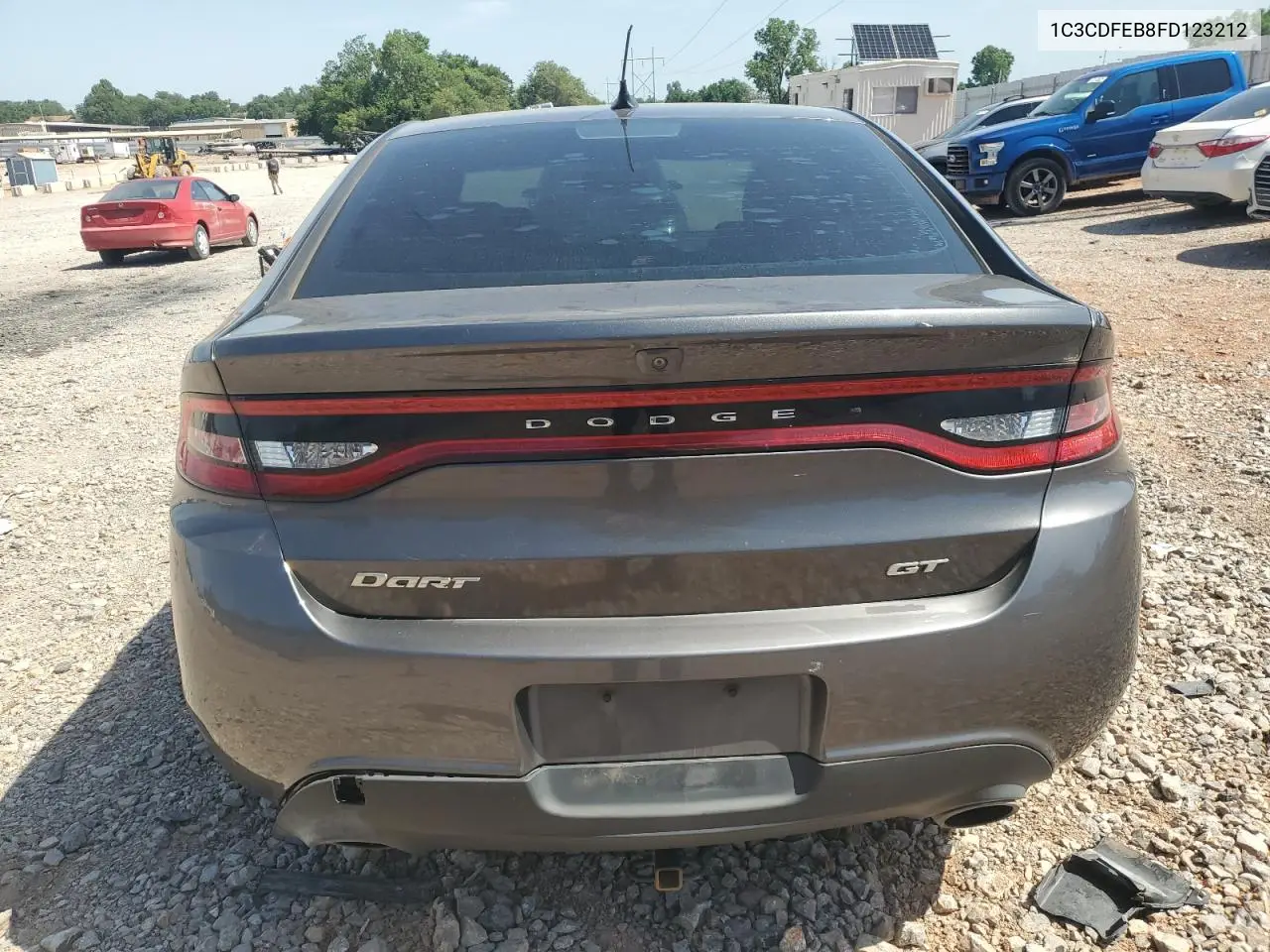 2015 Dodge Dart Gt VIN: 1C3CDFEB8FD123212 Lot: 62471365
