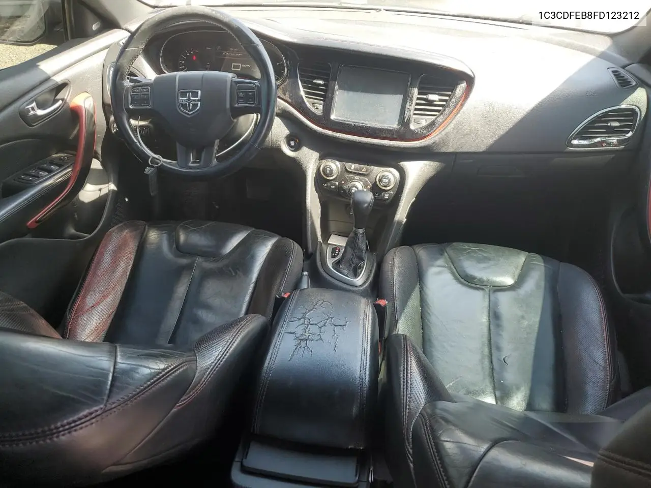 2015 Dodge Dart Gt VIN: 1C3CDFEB8FD123212 Lot: 62471365