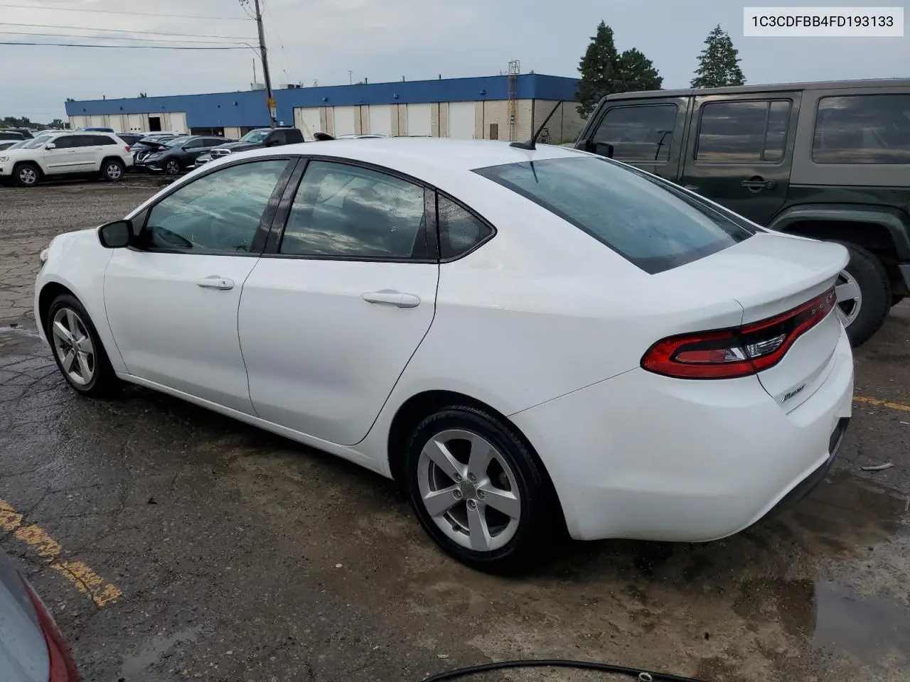 2015 Dodge Dart Sxt VIN: 1C3CDFBB4FD193133 Lot: 62479715