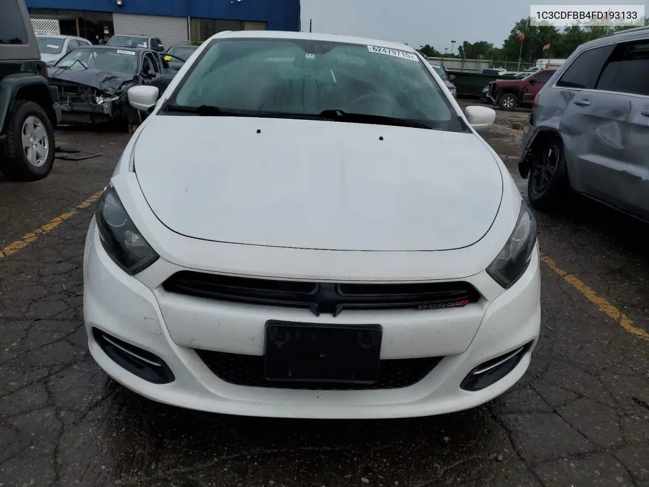 2015 Dodge Dart Sxt VIN: 1C3CDFBB4FD193133 Lot: 62479715