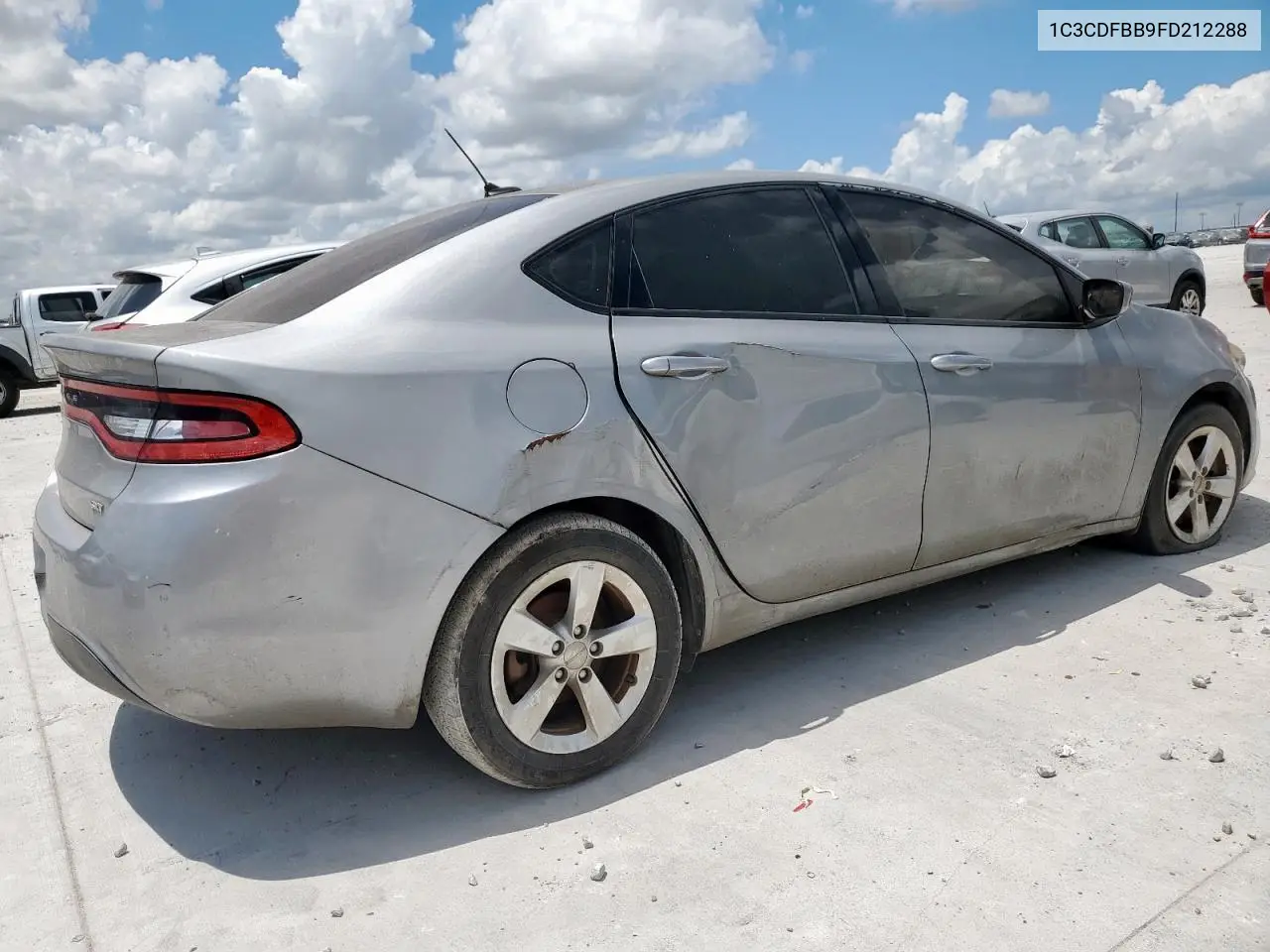 2015 Dodge Dart Sxt VIN: 1C3CDFBB9FD212288 Lot: 62498645