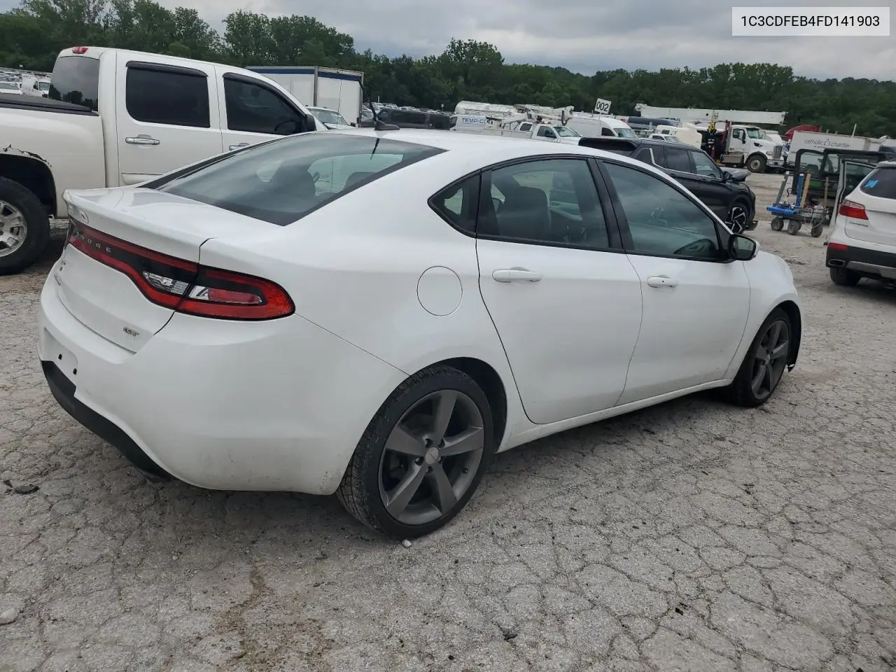 2015 Dodge Dart Gt VIN: 1C3CDFEB4FD141903 Lot: 62644215