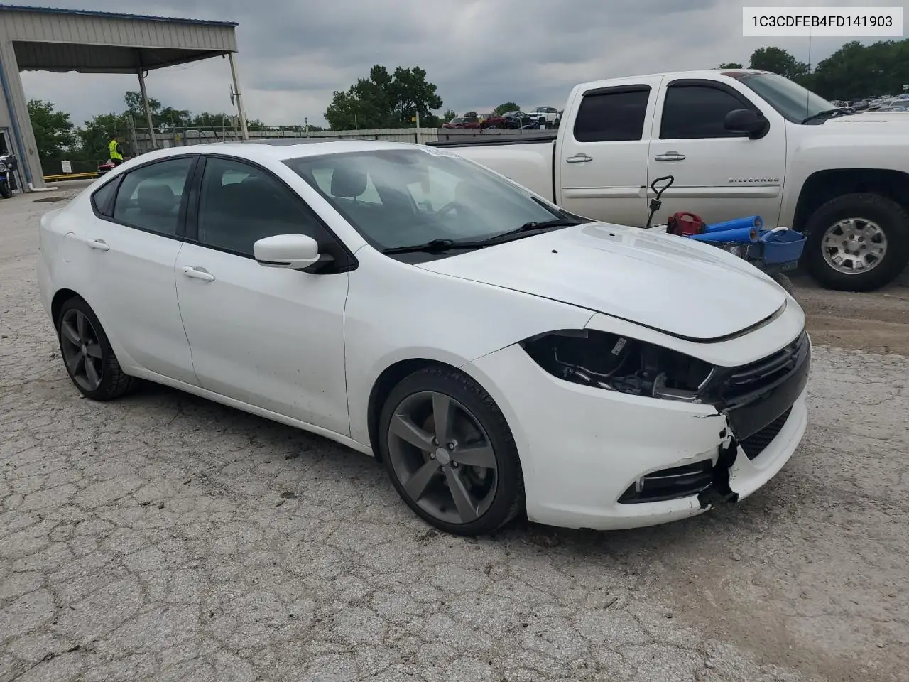 2015 Dodge Dart Gt VIN: 1C3CDFEB4FD141903 Lot: 62644215