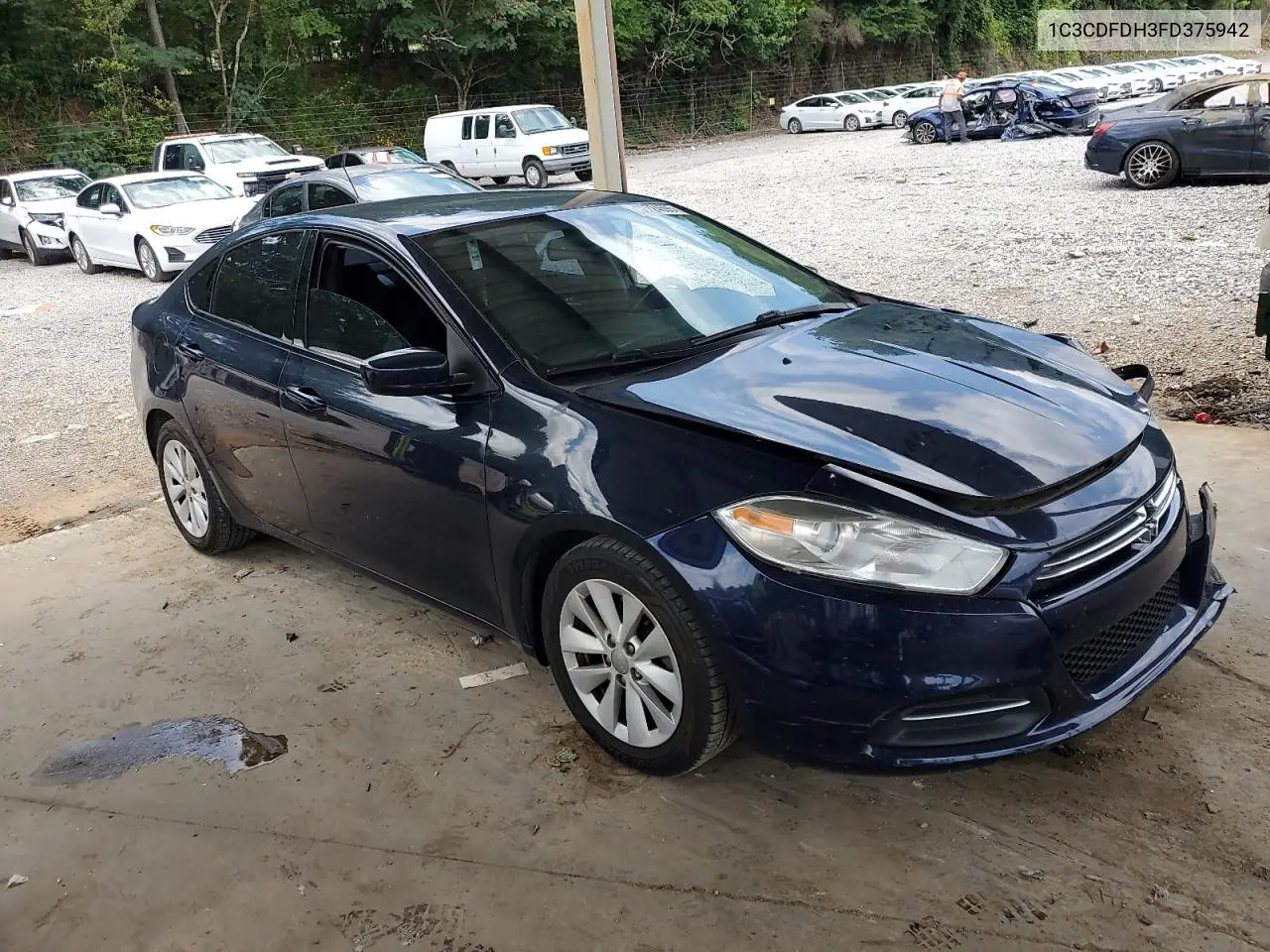 2015 Dodge Dart Se Aero VIN: 1C3CDFDH3FD375942 Lot: 62724595