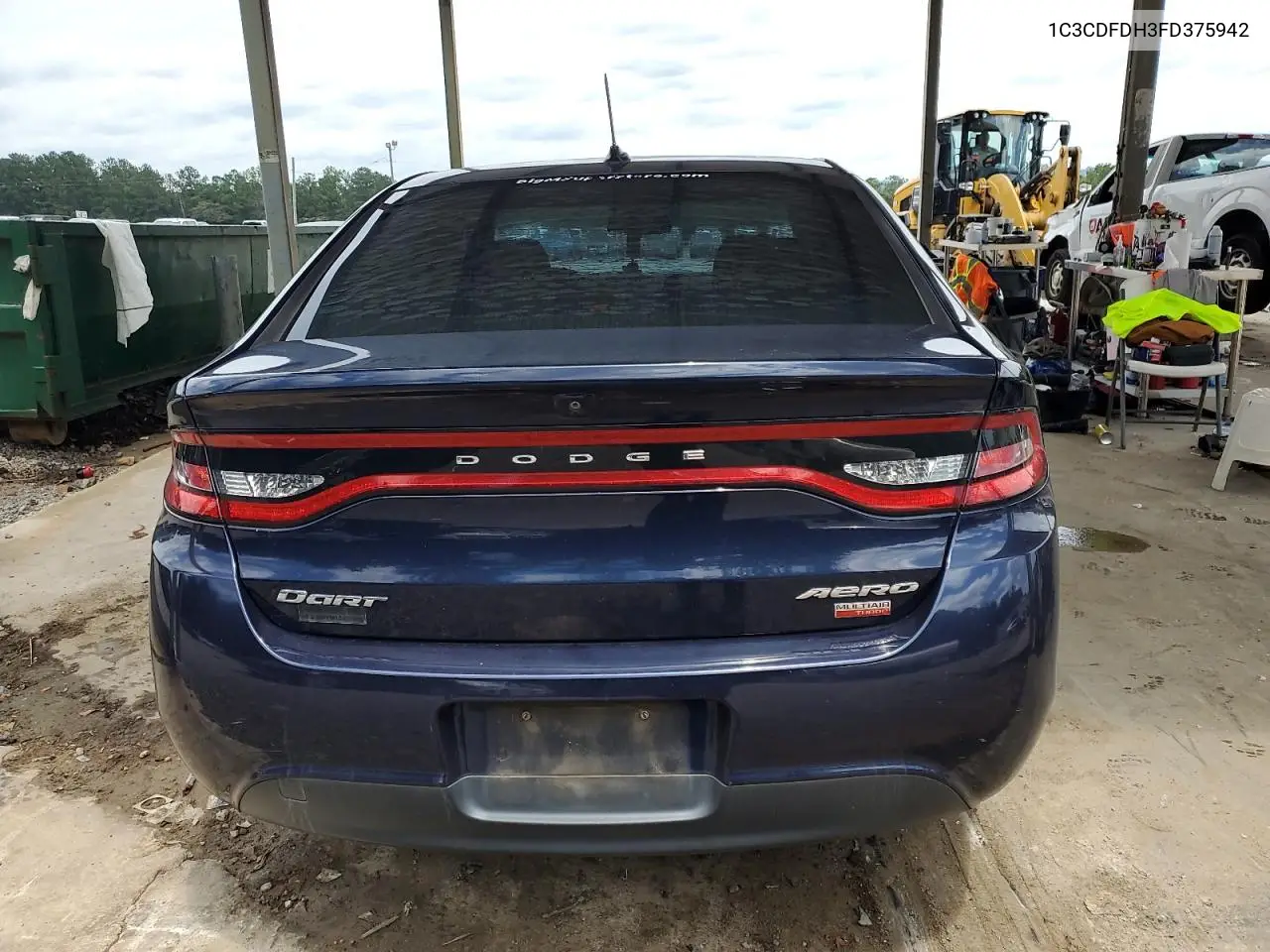 2015 Dodge Dart Se Aero VIN: 1C3CDFDH3FD375942 Lot: 62724595