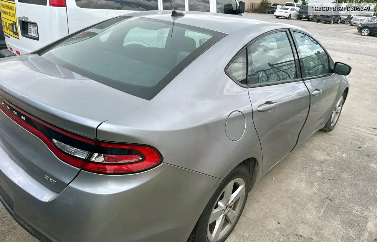 2015 Dodge Dart Sxt VIN: 1C3CDFBB2FD306349 Lot: 62744835