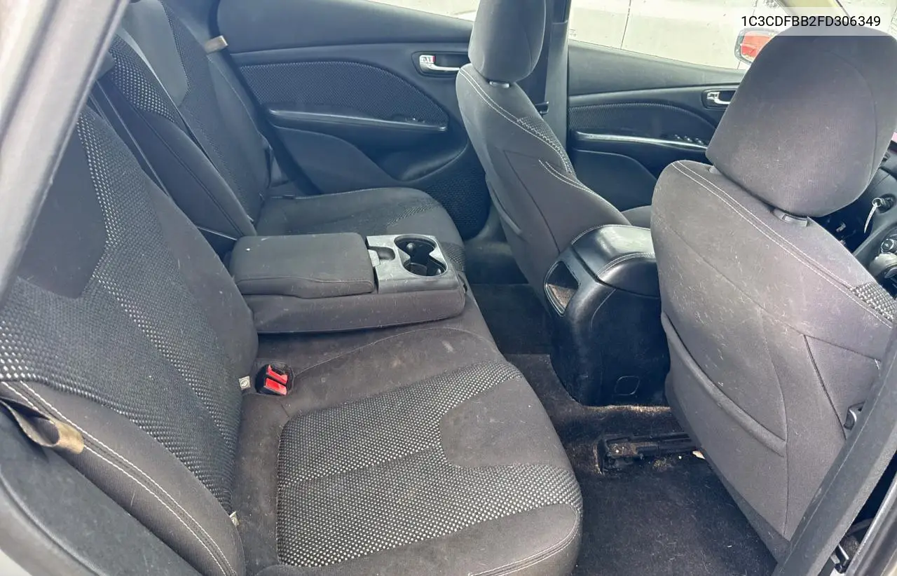 2015 Dodge Dart Sxt VIN: 1C3CDFBB2FD306349 Lot: 62744835