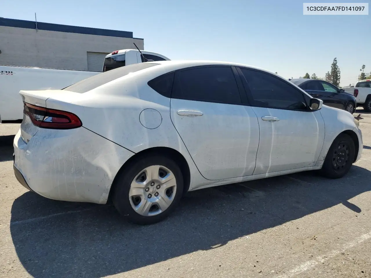 2015 Dodge Dart Se VIN: 1C3CDFAA7FD141097 Lot: 63035975