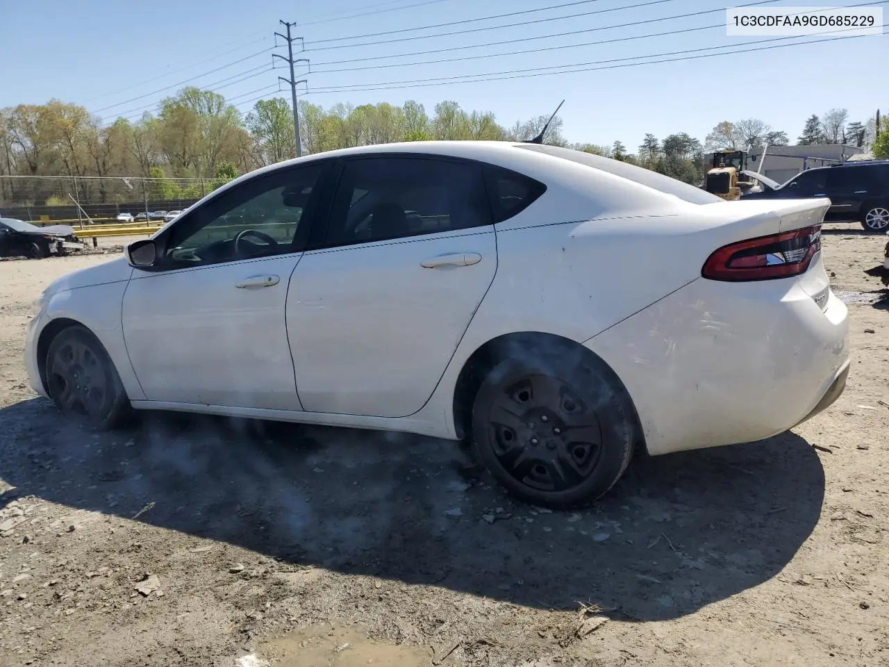 2016 Dodge Dart Se VIN: 1C3CDFAA9GD685229 Lot: 52041345