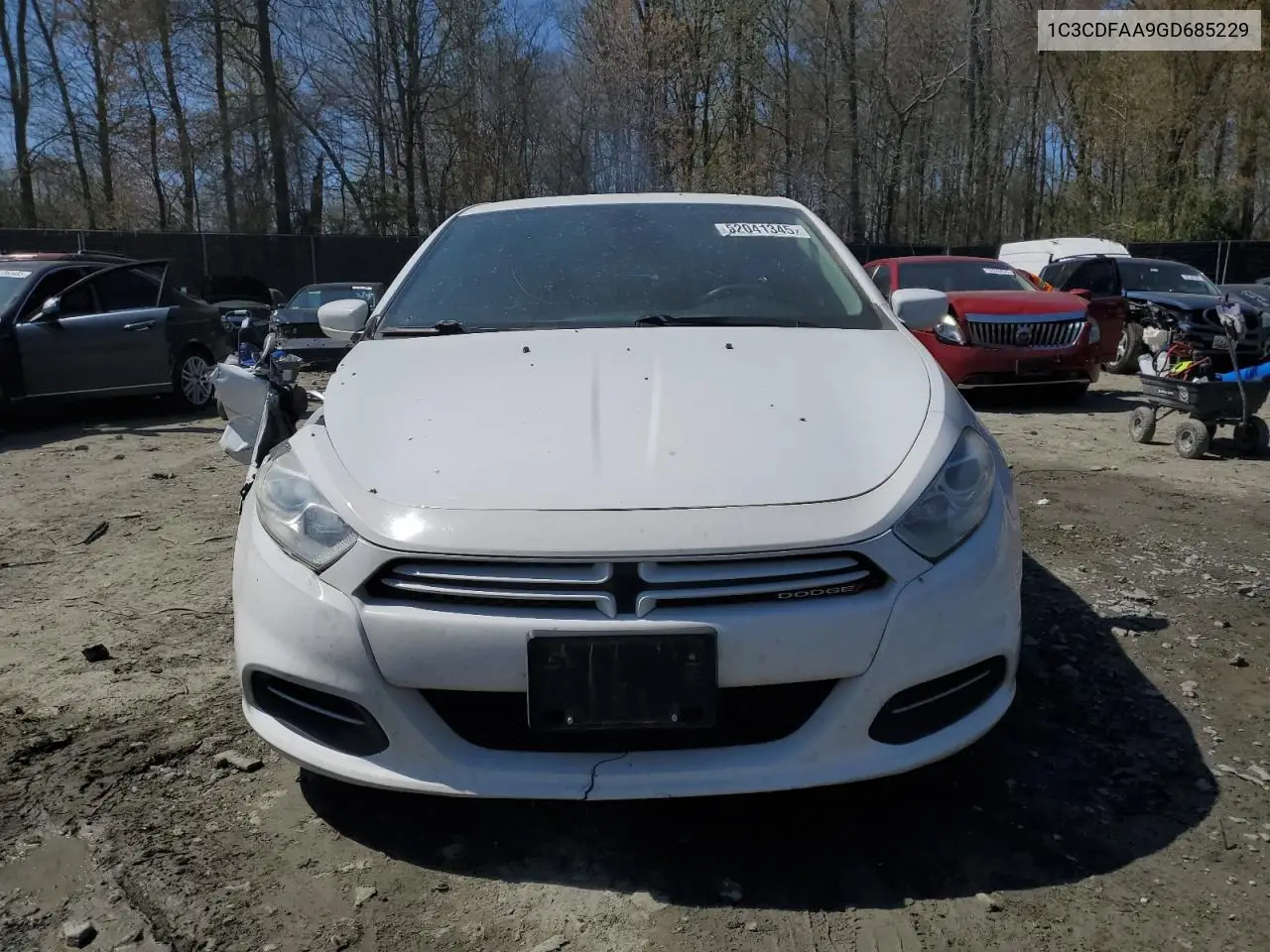 2016 Dodge Dart Se VIN: 1C3CDFAA9GD685229 Lot: 52041345
