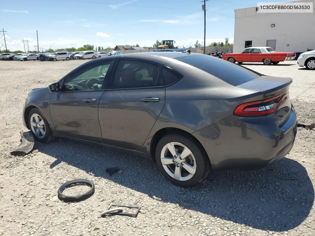 2016 Dodge Dart Sxt VIN: 1C3CDFBB0GD563530 Lot: 56074405