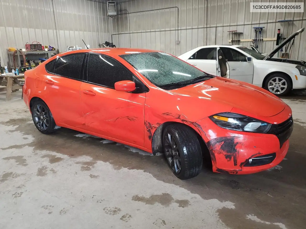 2016 Dodge Dart Sxt Sport VIN: 1C3CDFFA9GD820685 Lot: 56206185