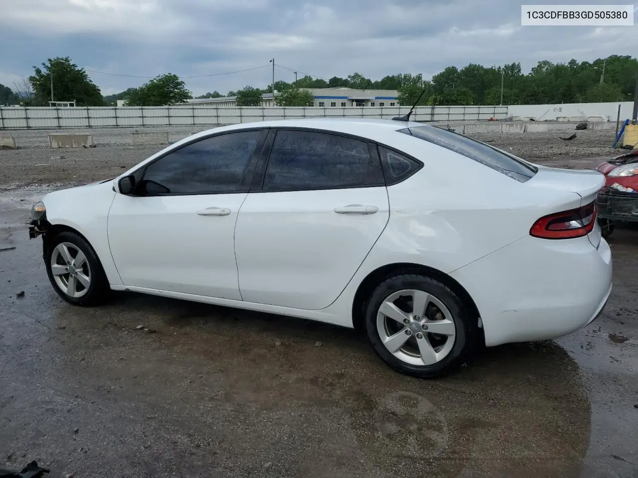 2016 Dodge Dart Sxt VIN: 1C3CDFBB3GD505380 Lot: 56337105