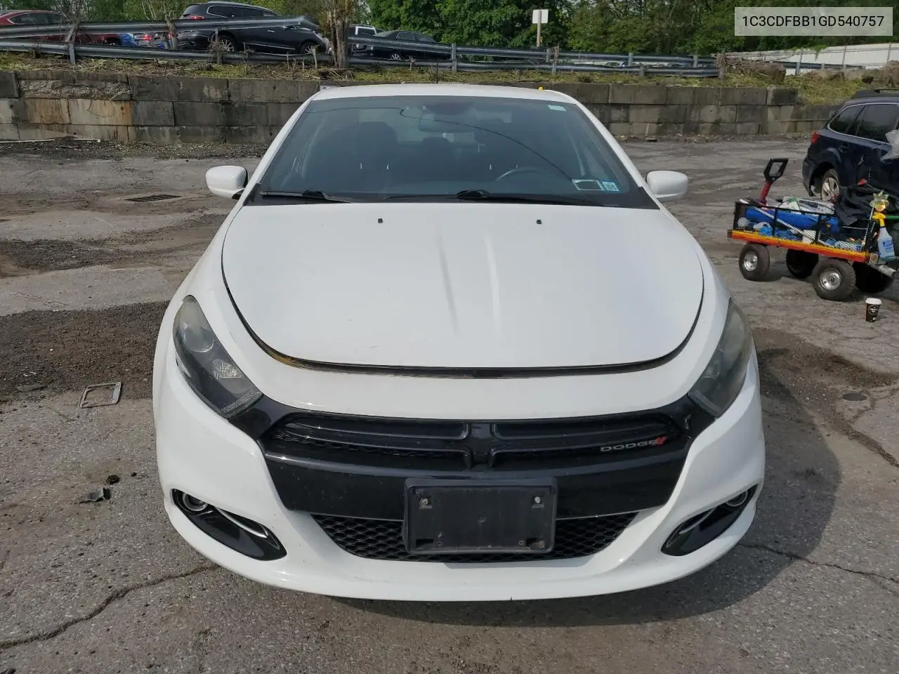 2016 Dodge Dart Sxt VIN: 1C3CDFBB1GD540757 Lot: 56782965