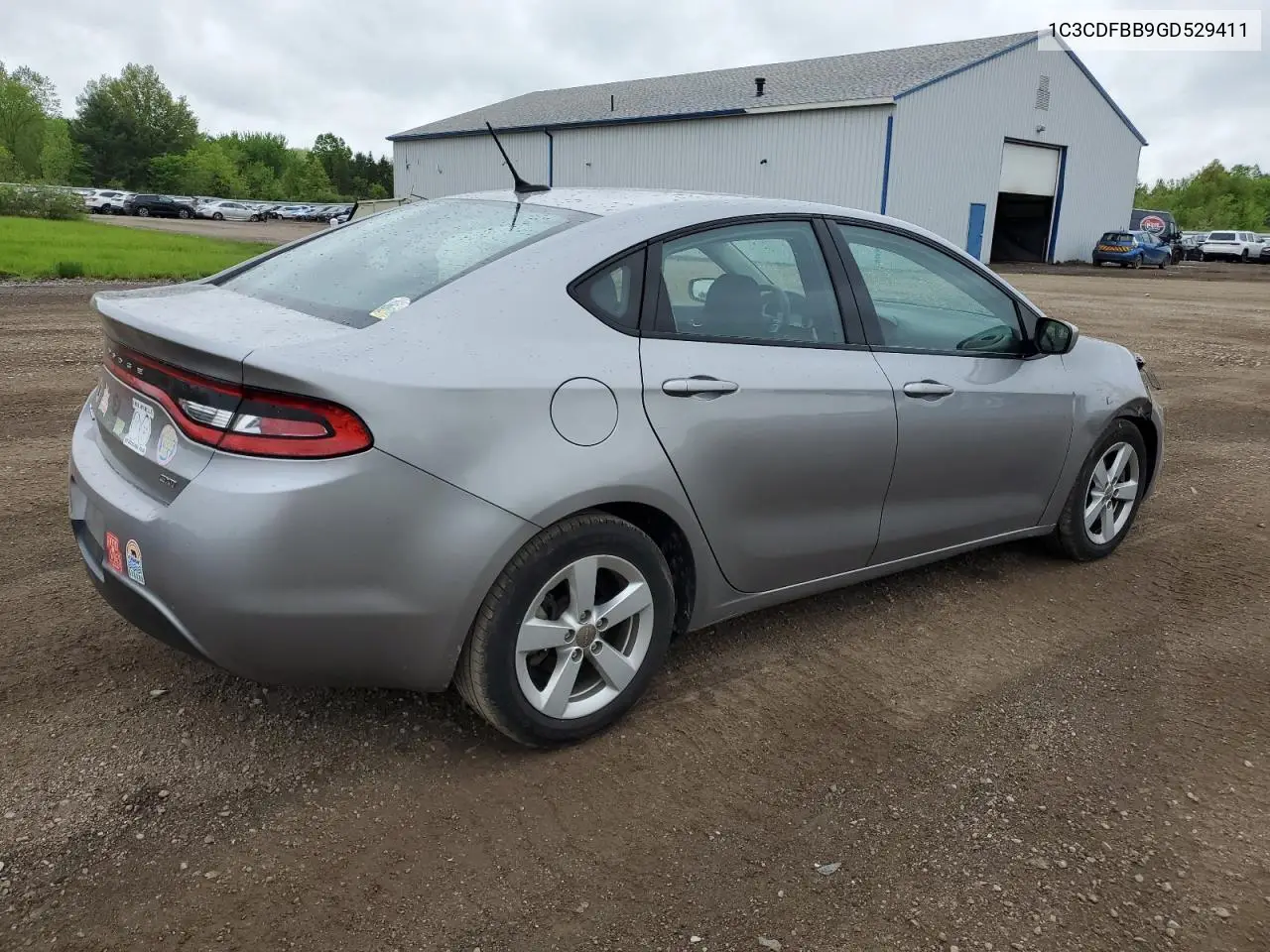 2016 Dodge Dart Sxt VIN: 1C3CDFBB9GD529411 Lot: 56884885