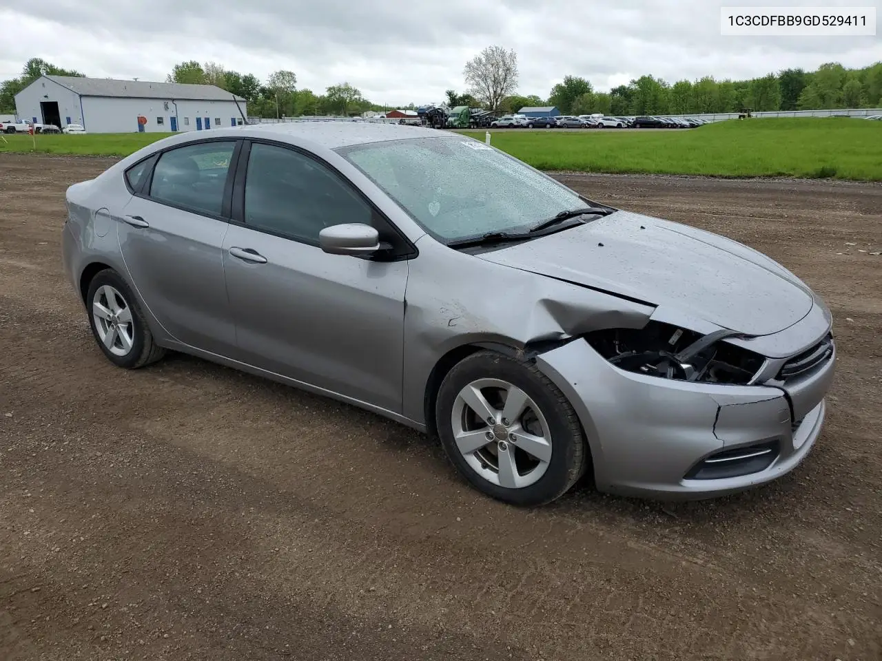 2016 Dodge Dart Sxt VIN: 1C3CDFBB9GD529411 Lot: 56884885