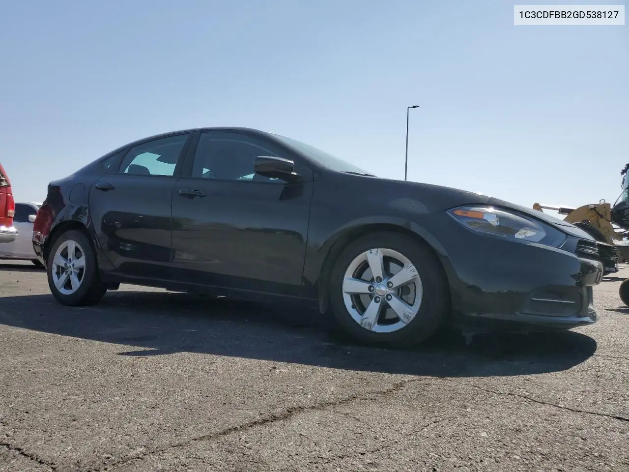 2016 Dodge Dart Sxt VIN: 1C3CDFBB2GD538127 Lot: 61597605