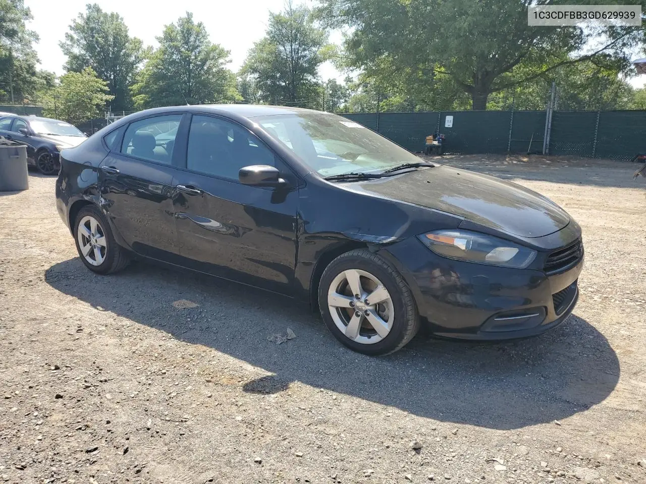 2016 Dodge Dart Sxt VIN: 1C3CDFBB3GD629939 Lot: 61676395