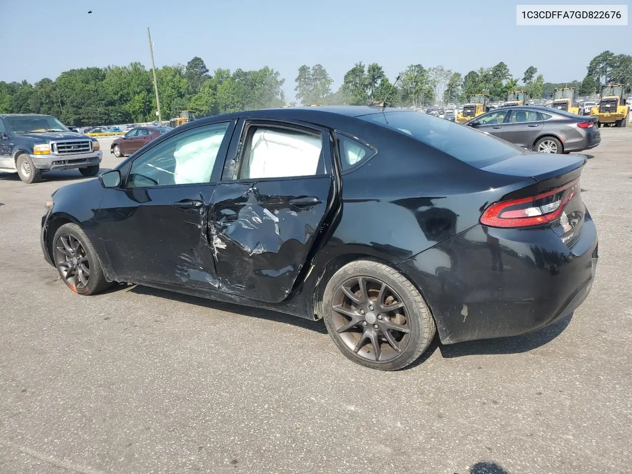 2016 Dodge Dart Sxt Sport VIN: 1C3CDFFA7GD822676 Lot: 62132115