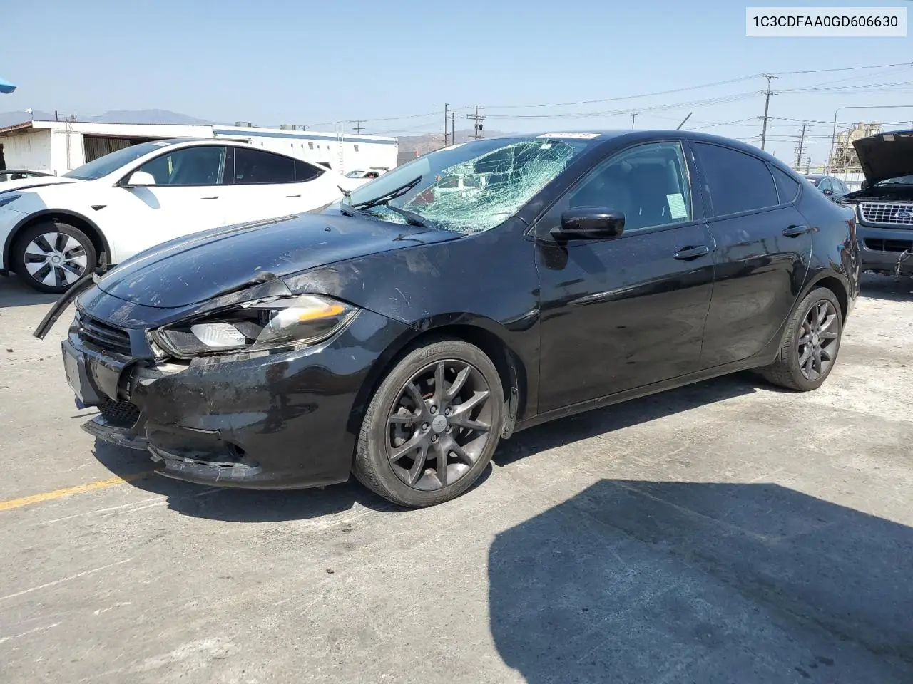 2016 Dodge Dart Se VIN: 1C3CDFAA0GD606630 Lot: 62177275
