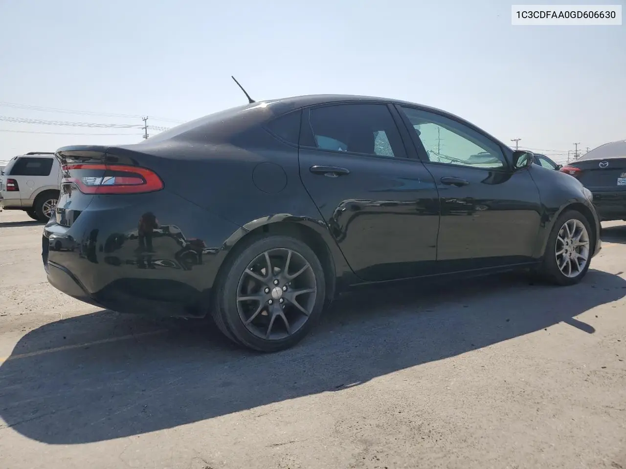 2016 Dodge Dart Se VIN: 1C3CDFAA0GD606630 Lot: 62177275